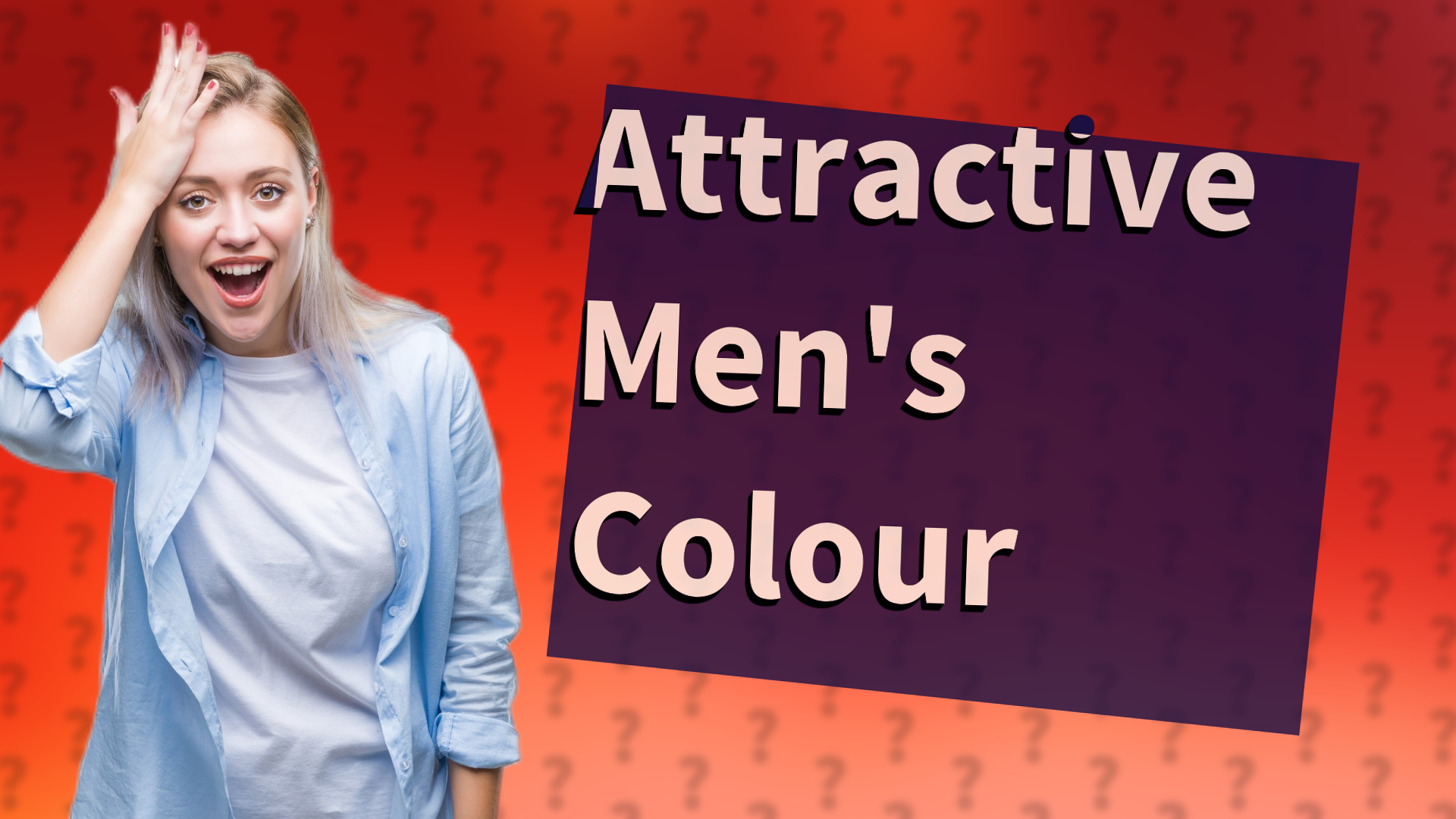 Attractive Men's Colour