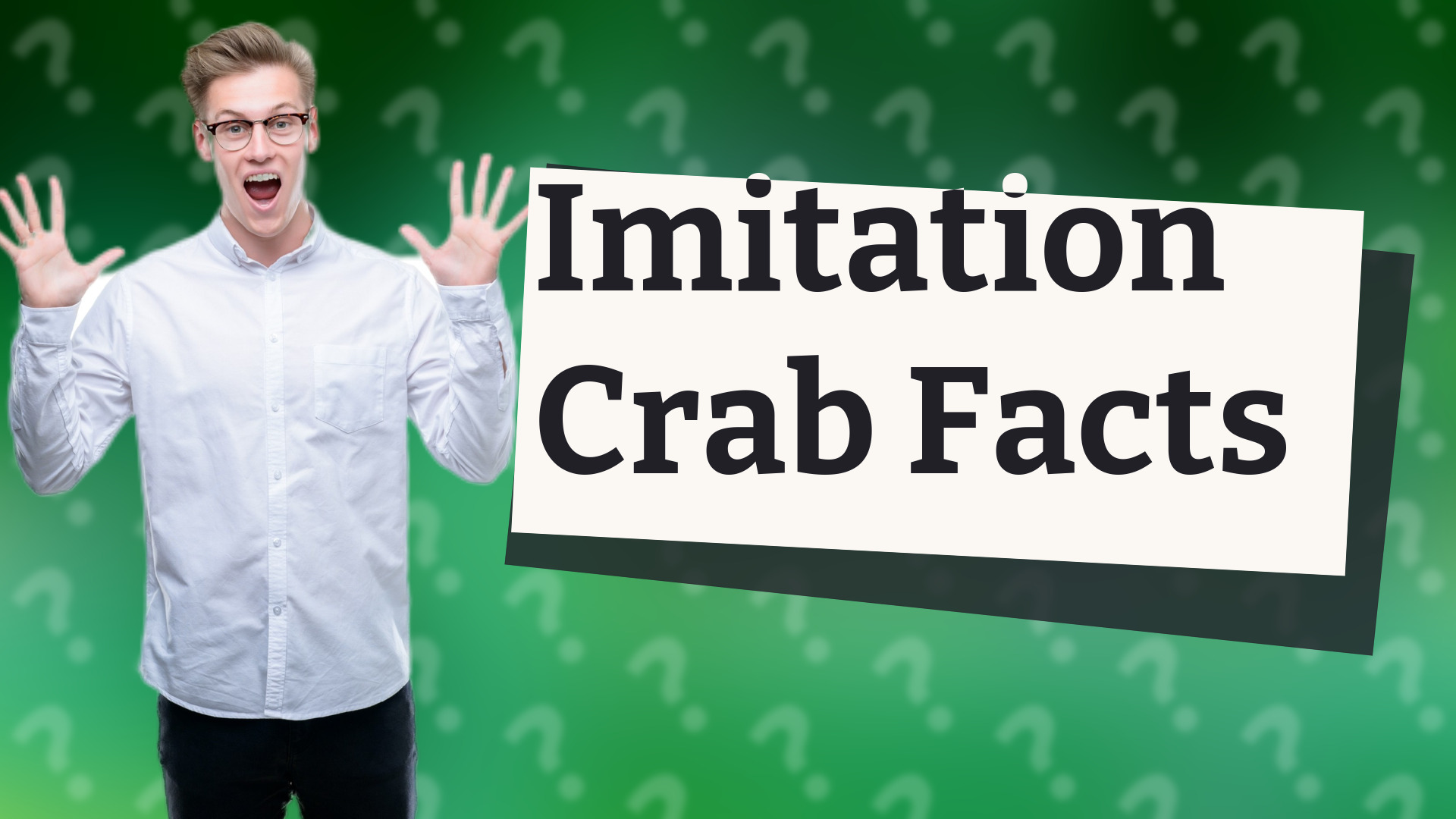 Imitation Crab Facts