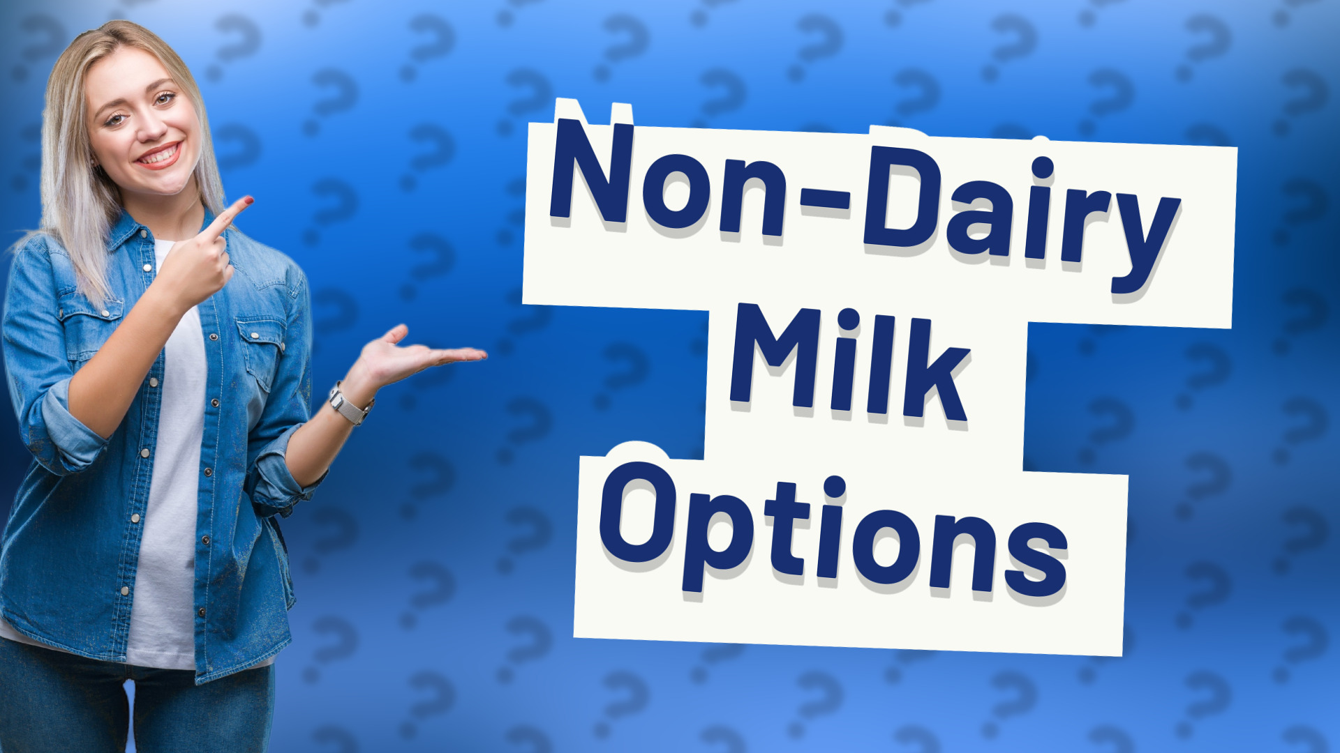 Non-Dairy Milk Options