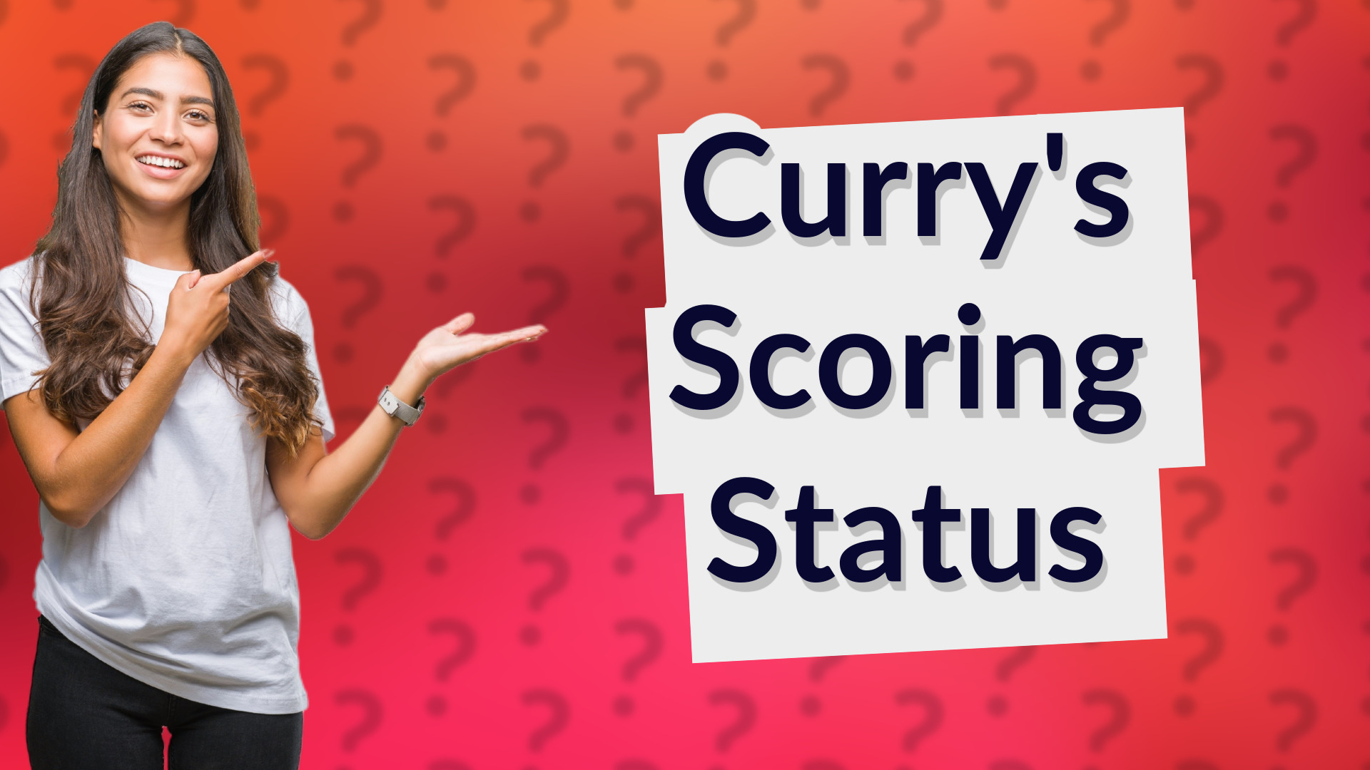 Curry's Scoring Status