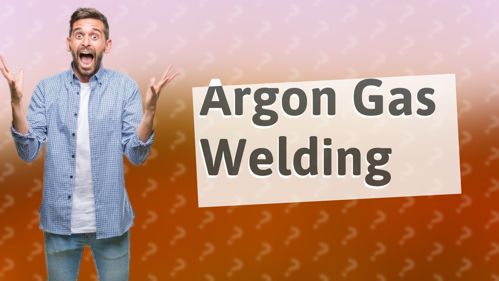 Argon Gas Welding