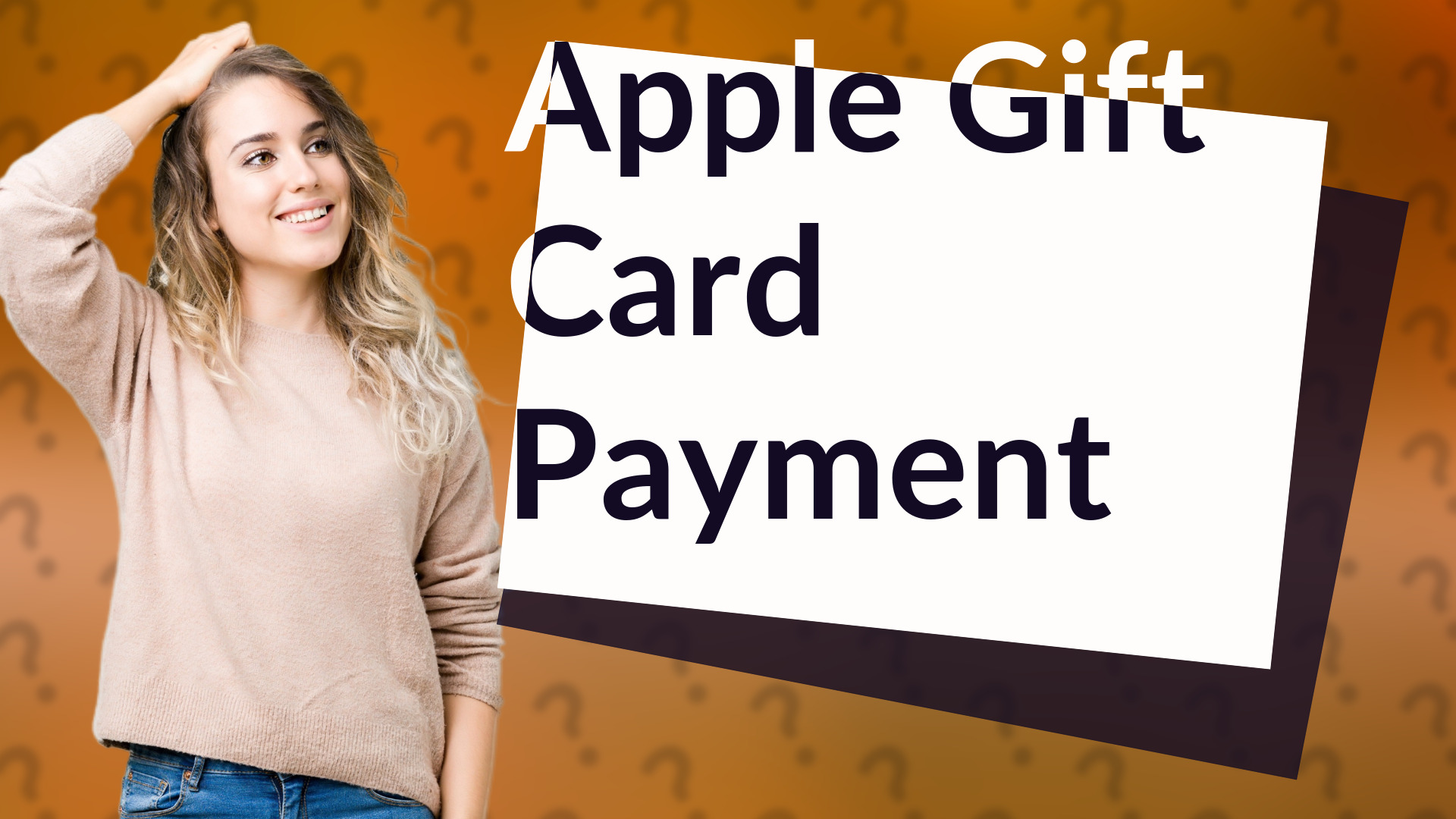 Apple Gift Card Payment