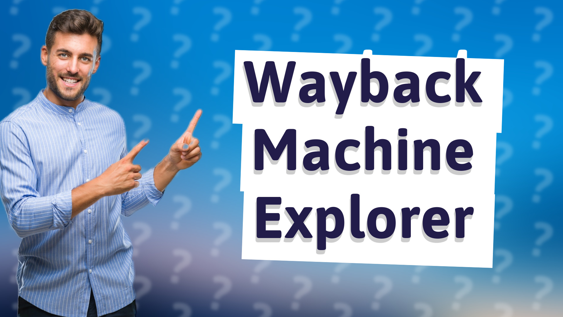 Wayback Machine Explorer