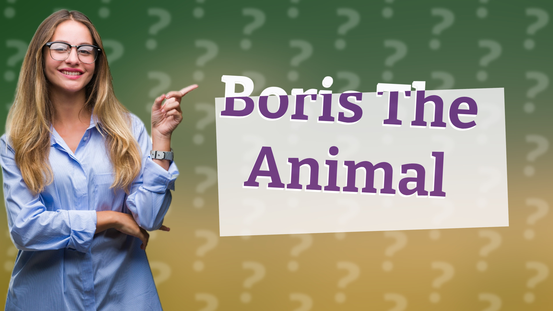 Boris The Animal