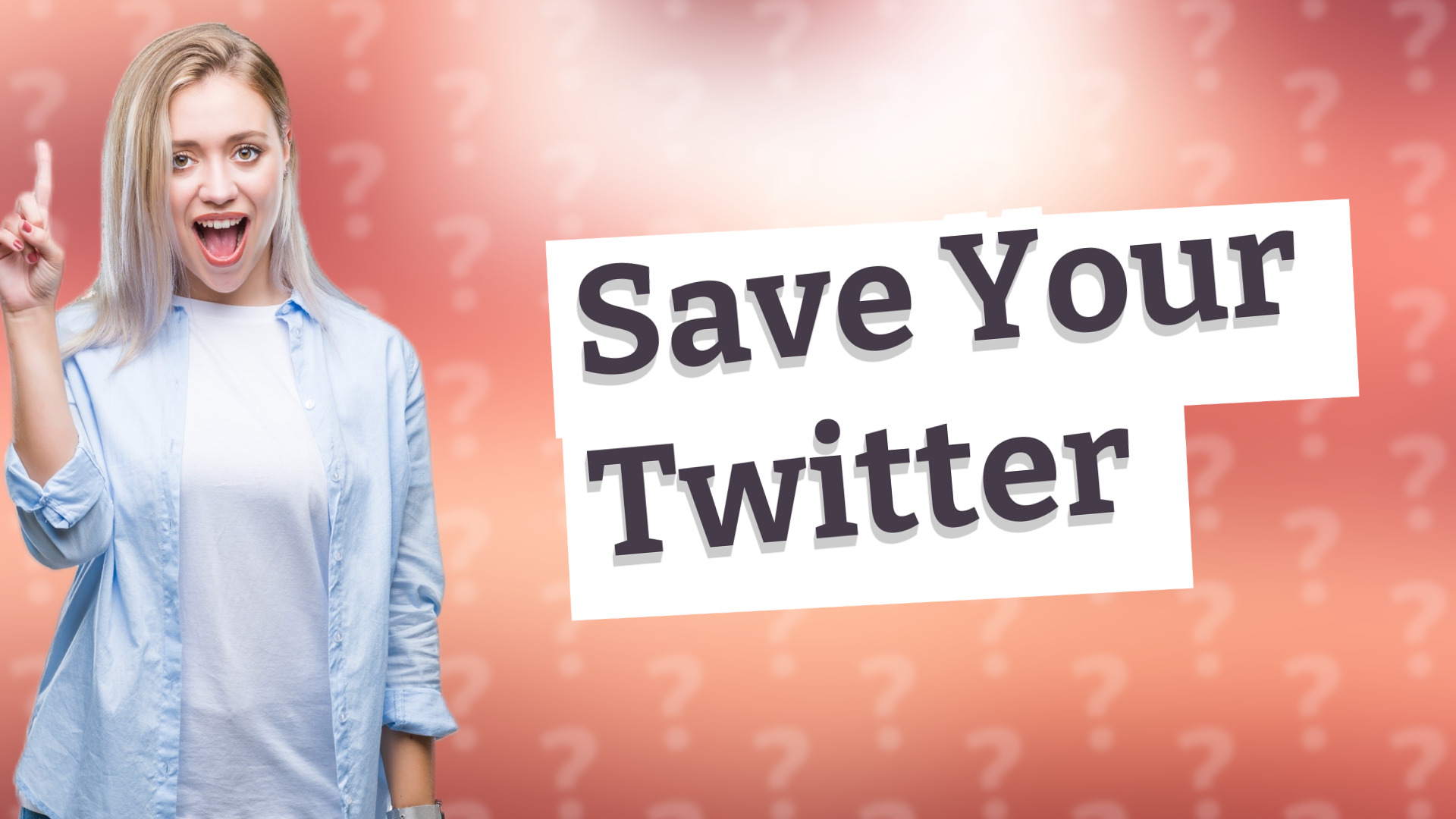 Save Your Twitter