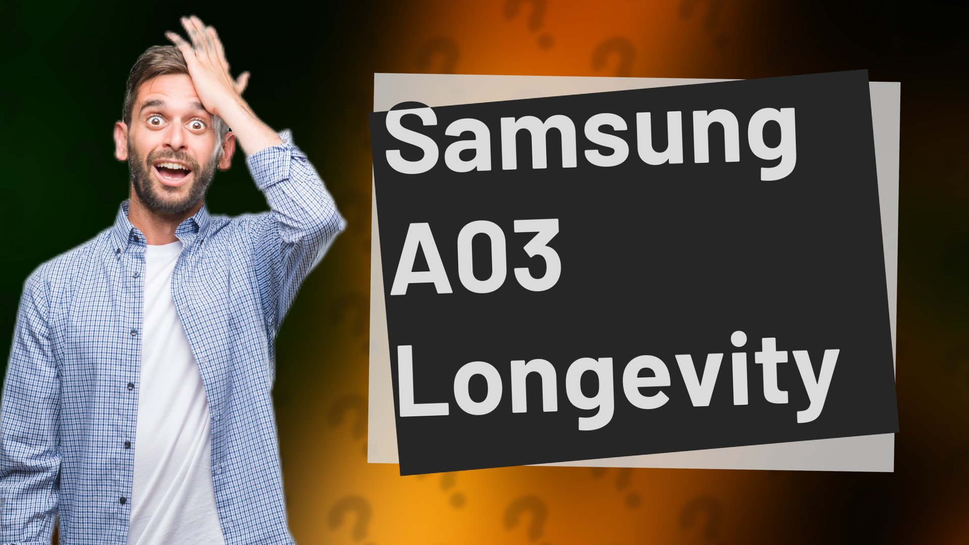 Samsung A03 Longevity