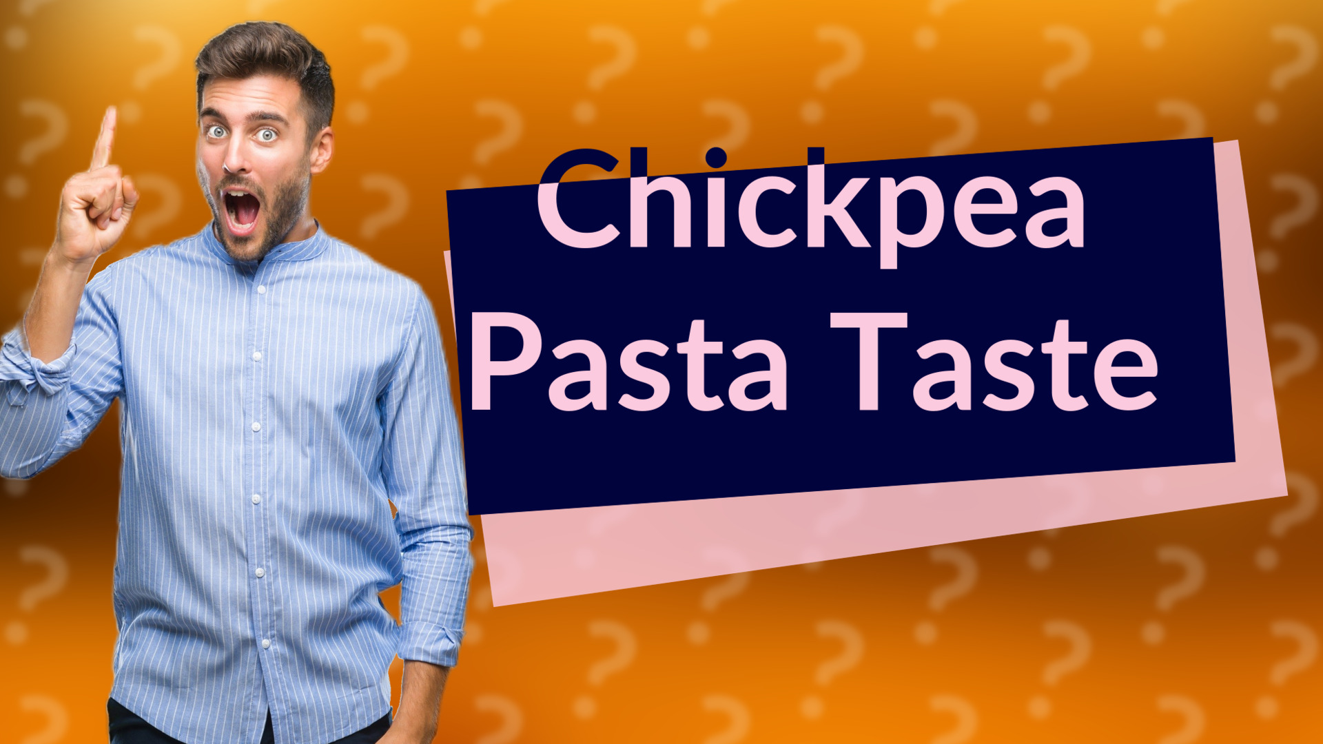 Chickpea Pasta Taste