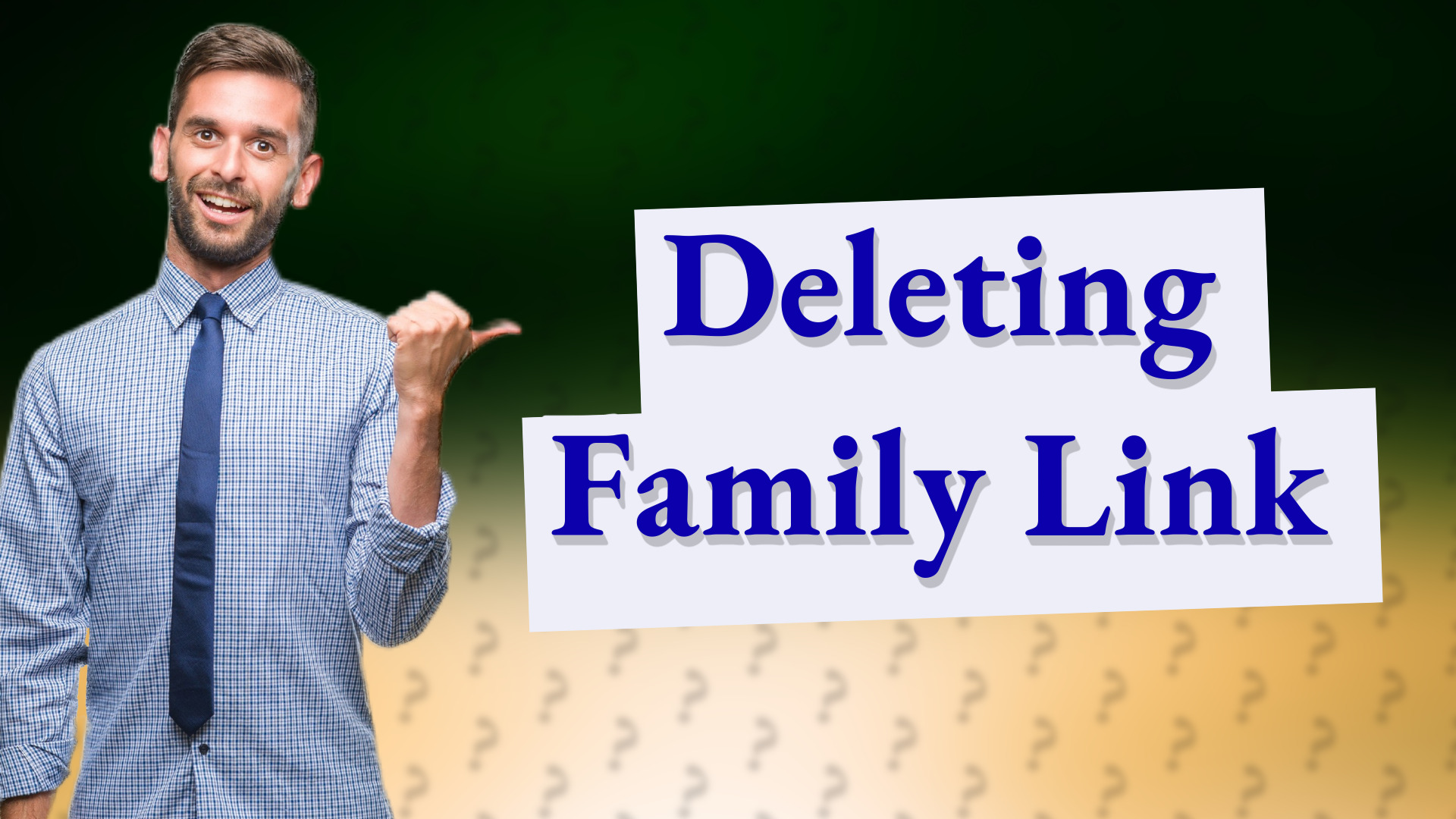 Deleting Family Link