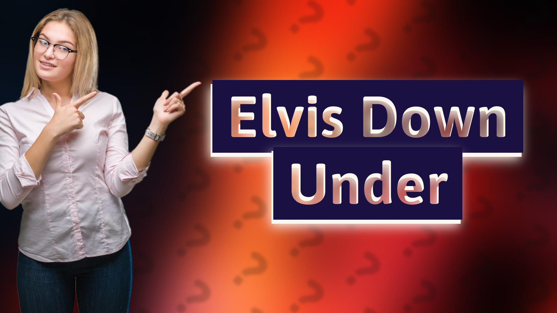Elvis Down Under