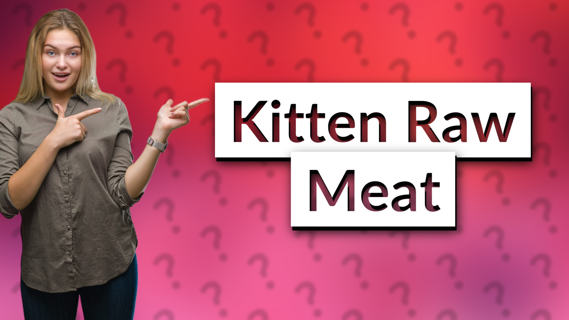 Kitten Raw Meat