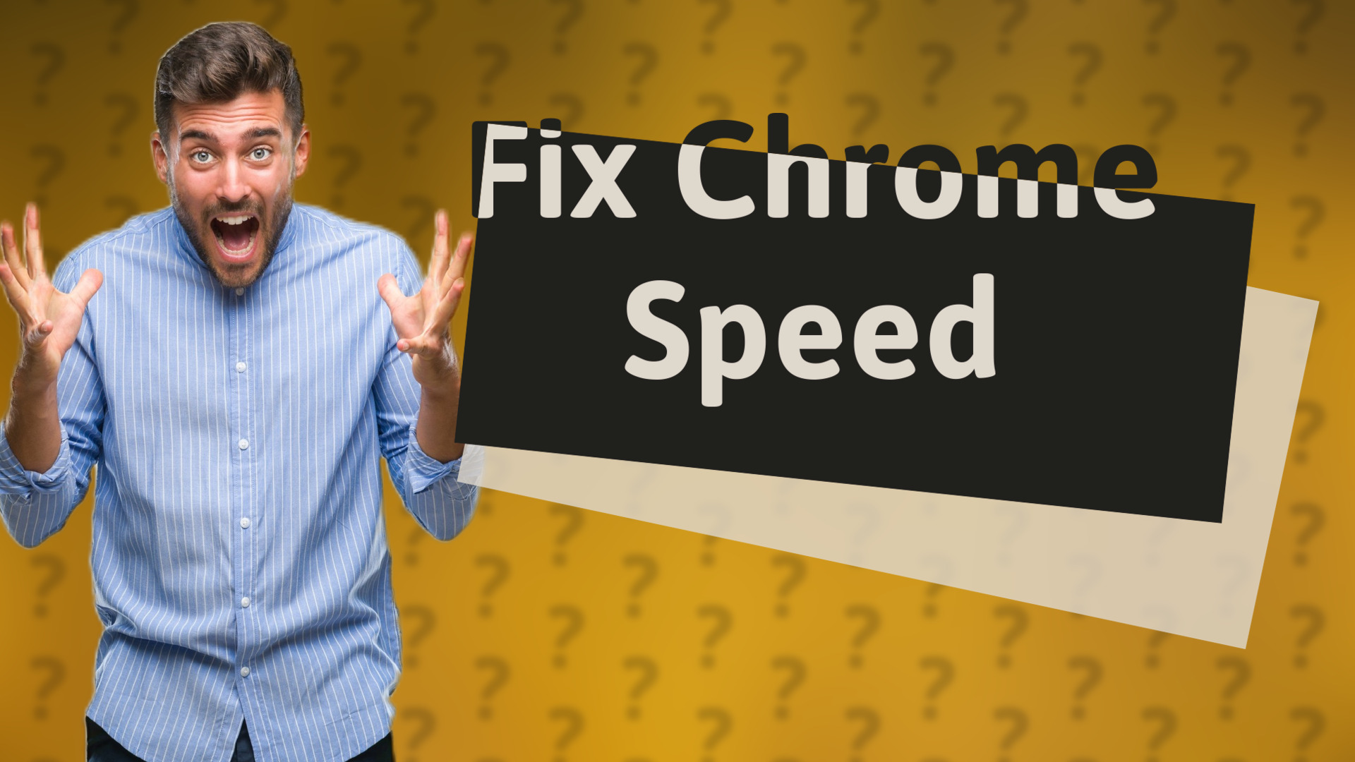 Fix Chrome Speed