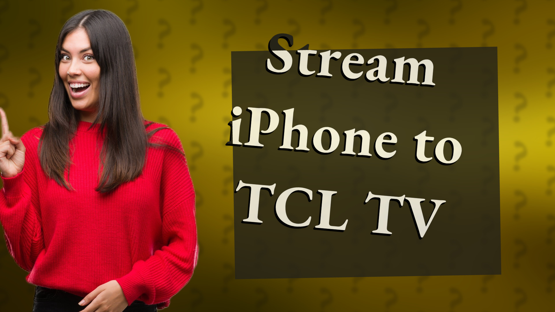 Stream iPhone to TCL TV