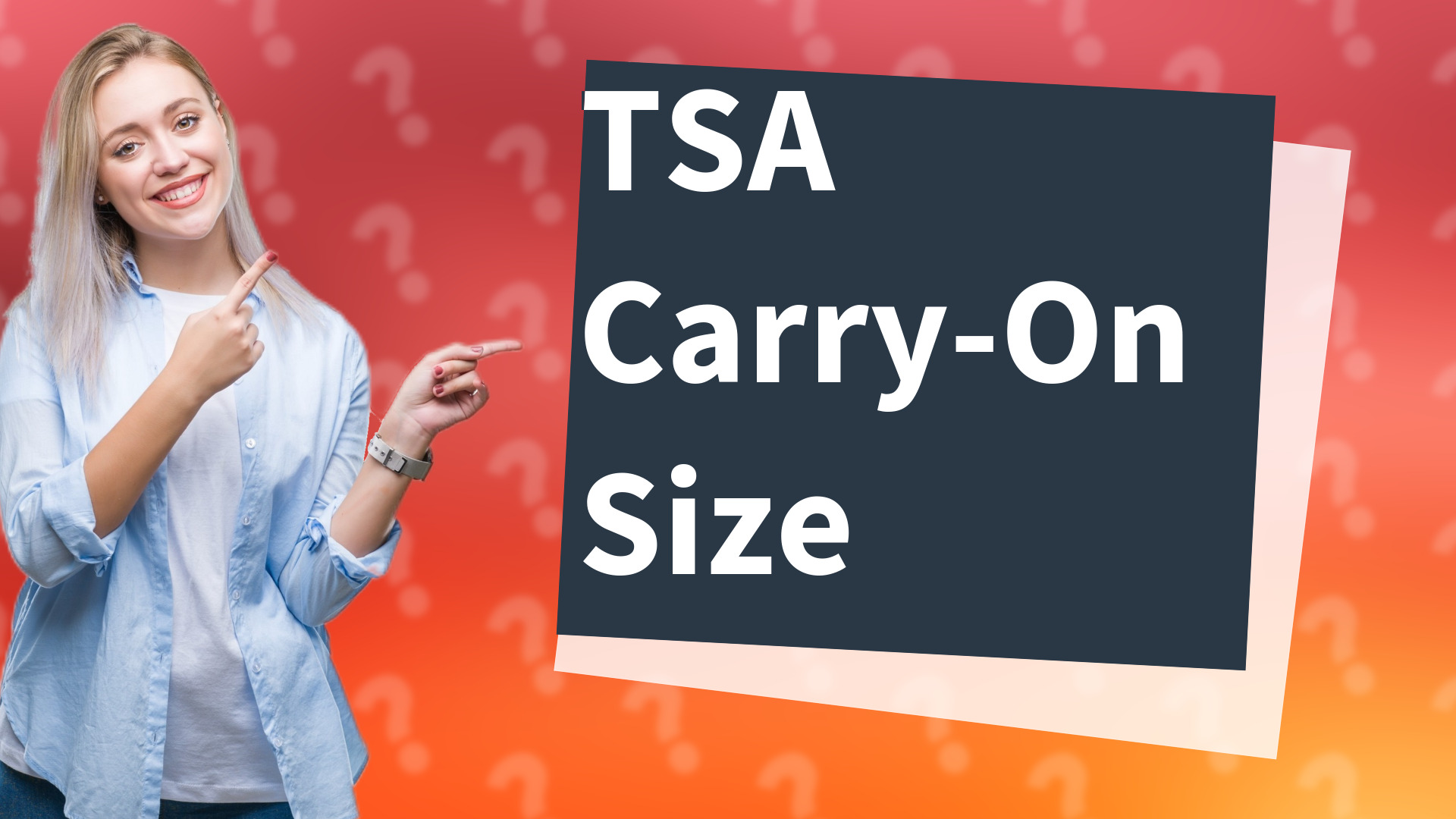 TSA Carry-On Size