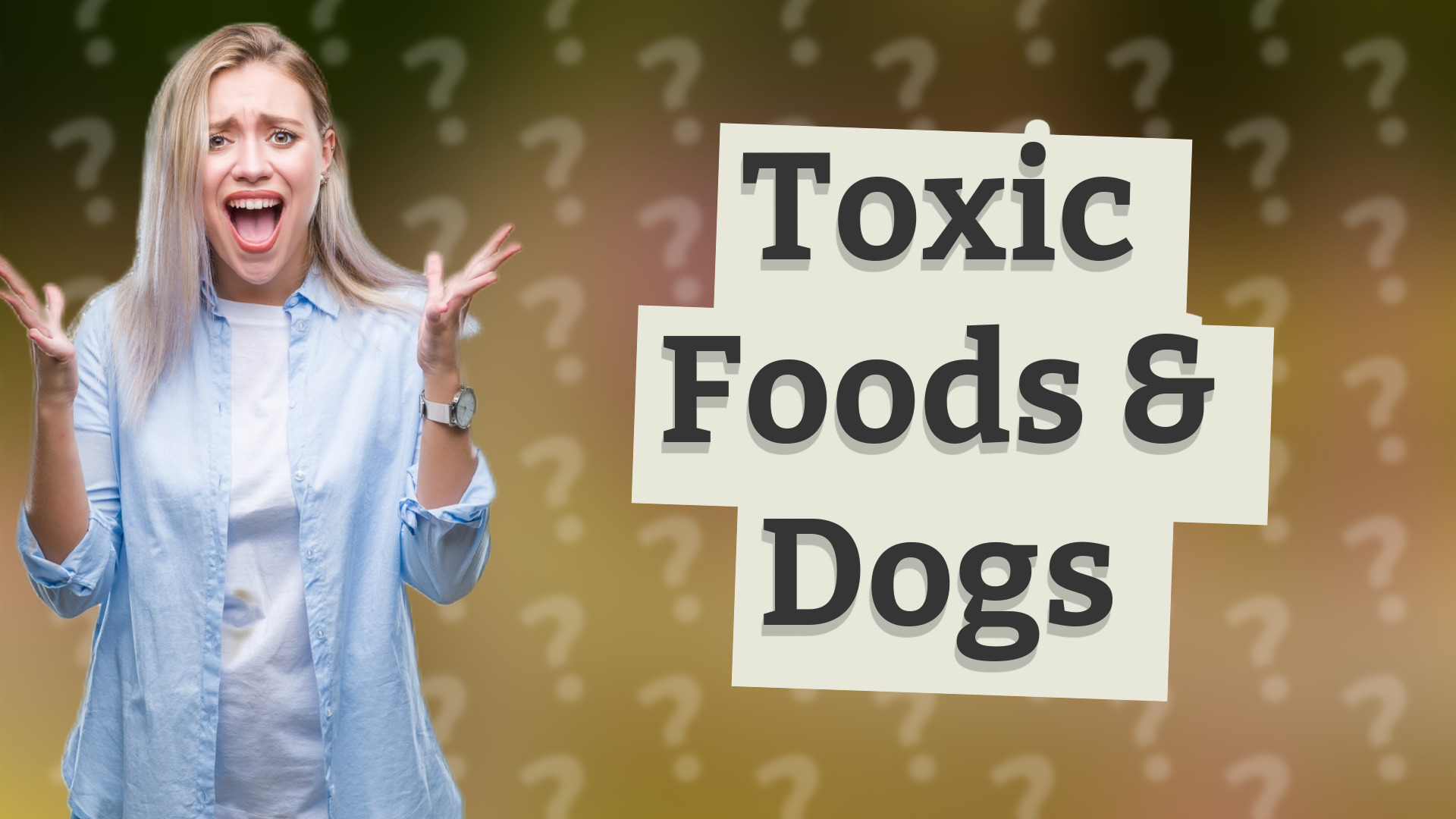 Toxic Foods & Dogs