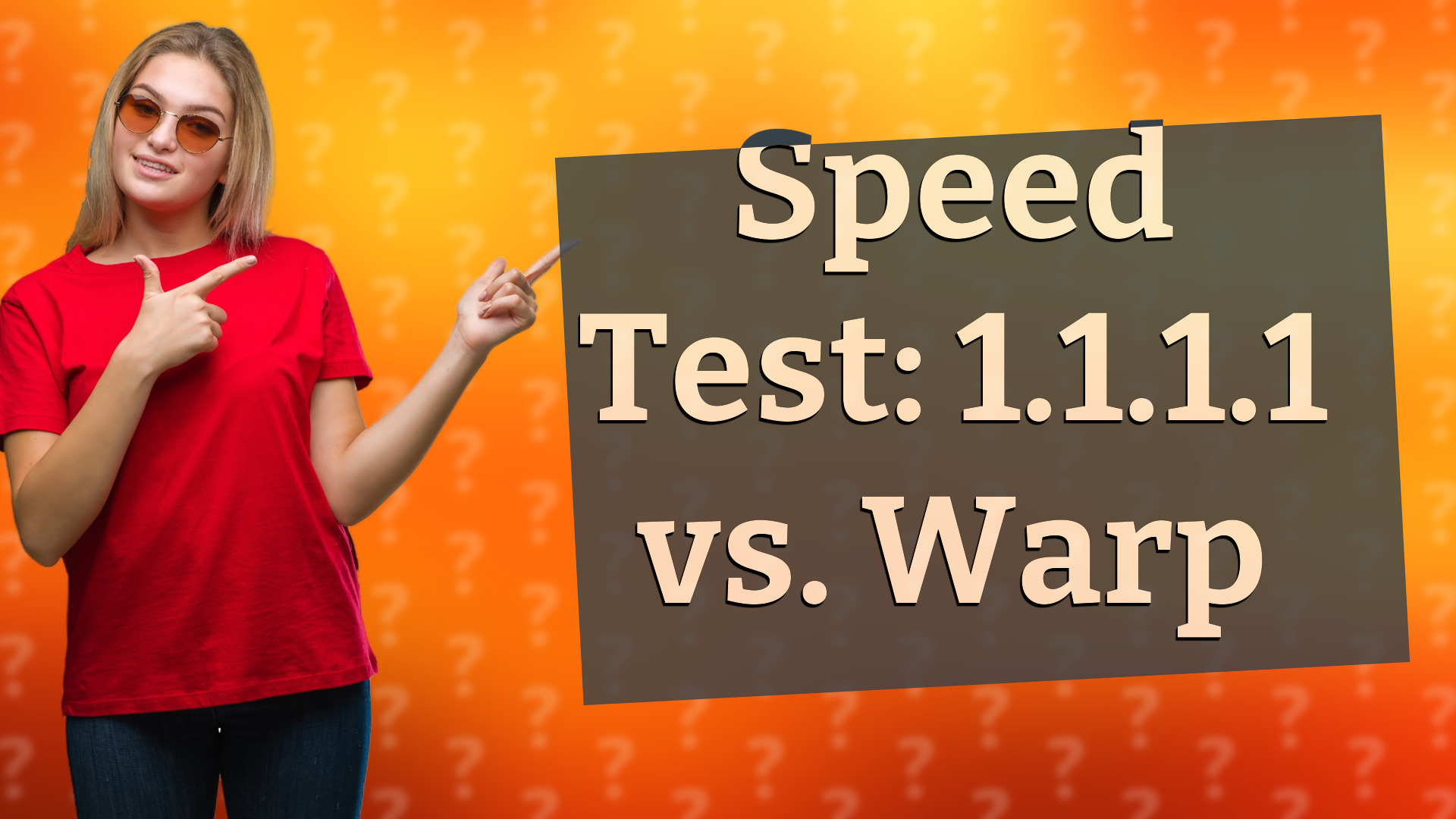 Speed Test: 1.1.1.1 vs. Warp