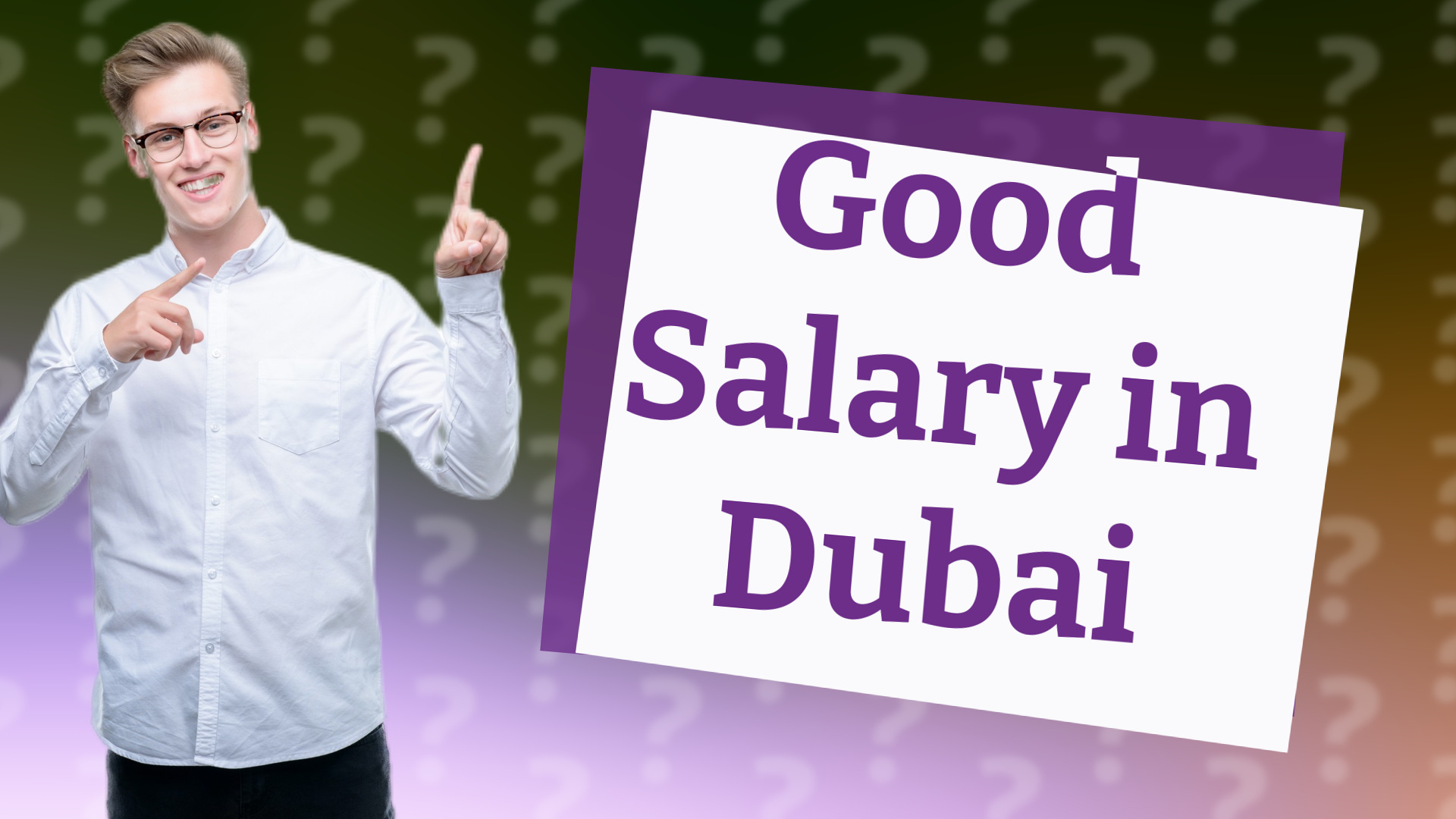 Good Salary in Dubai