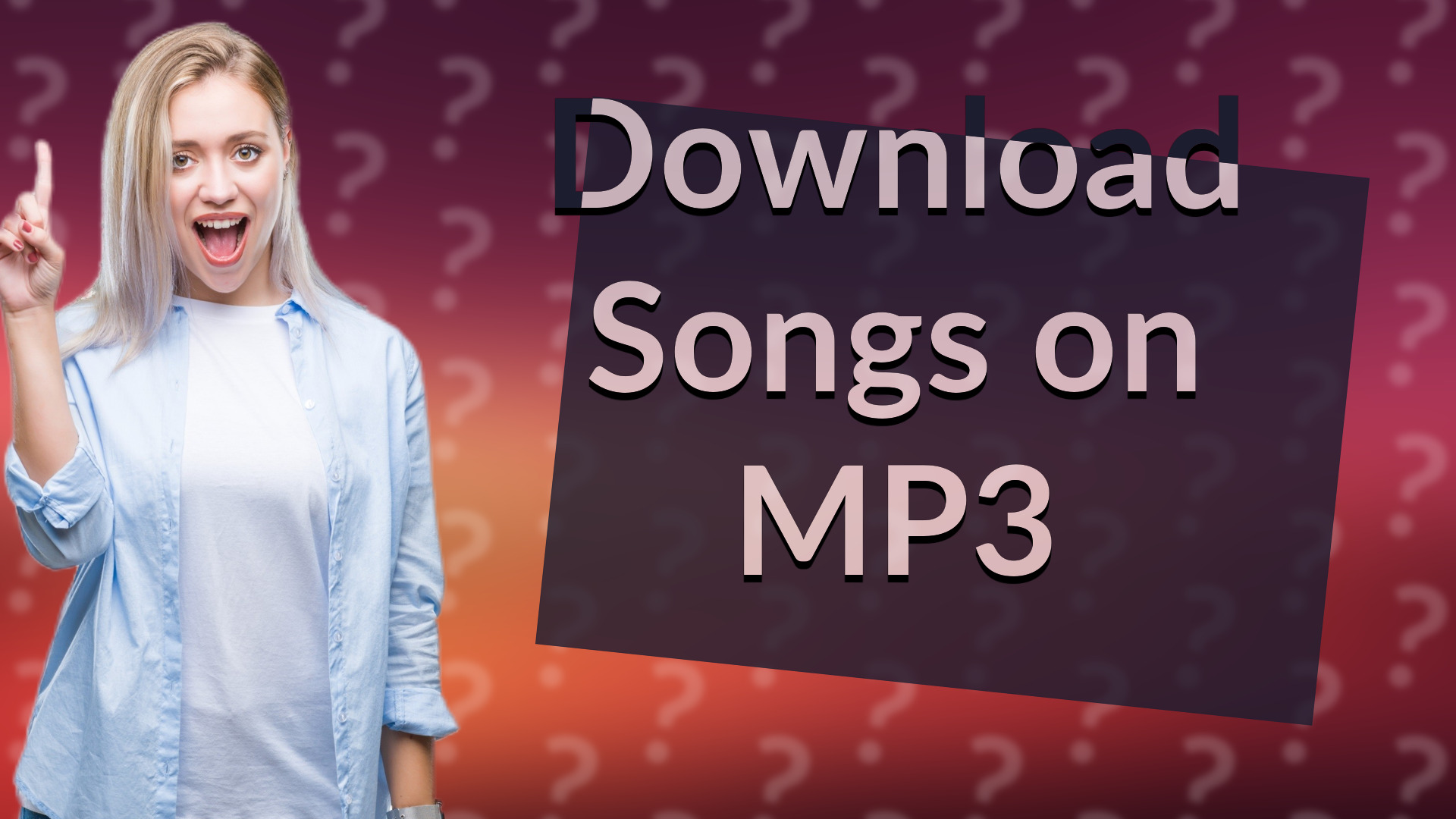 Download Songs on MP3