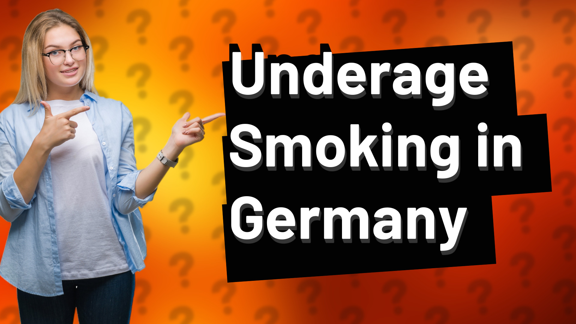 Underage Smoking in Germany