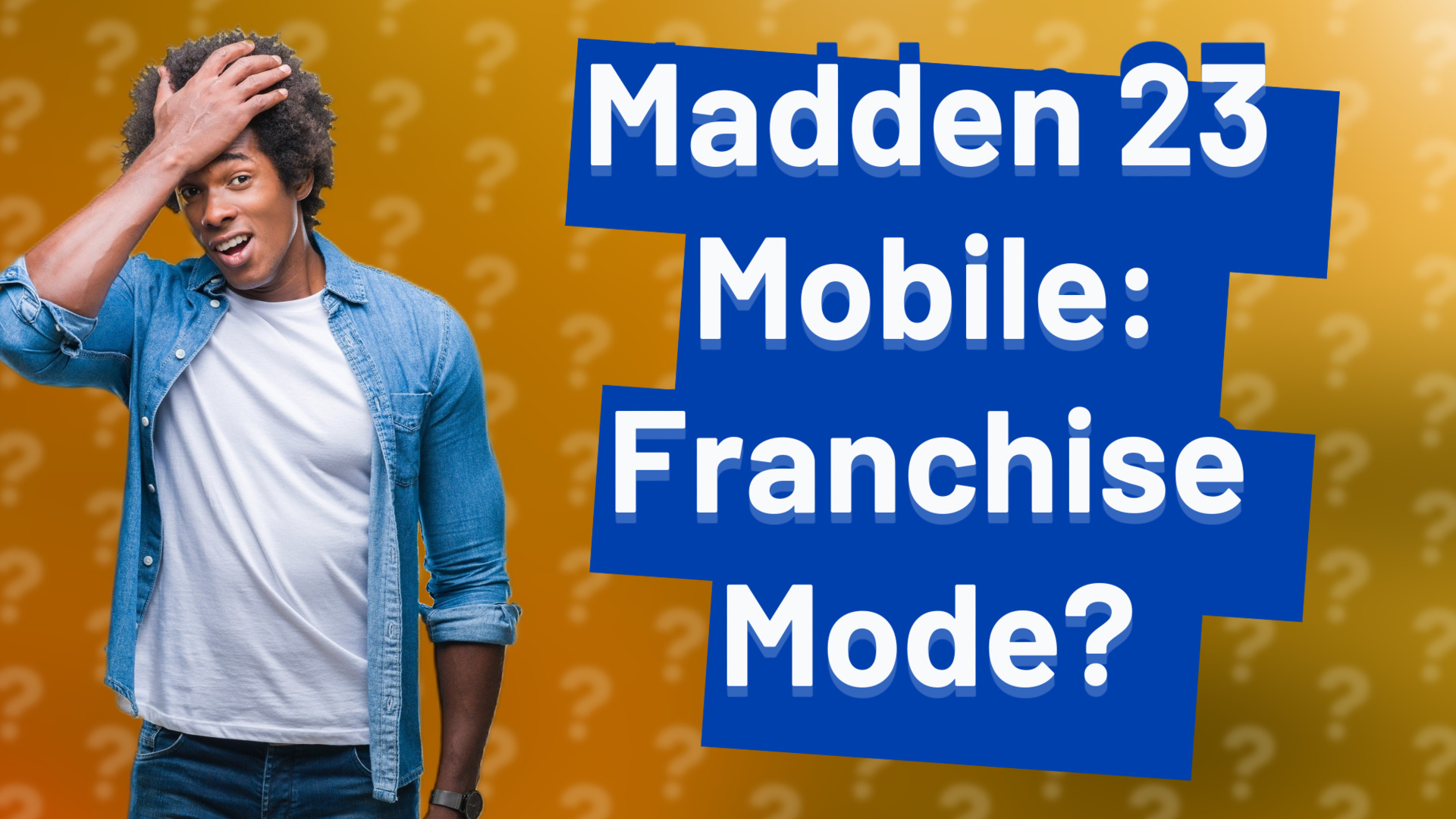 Madden 23 Mobile: Franchise Mode?