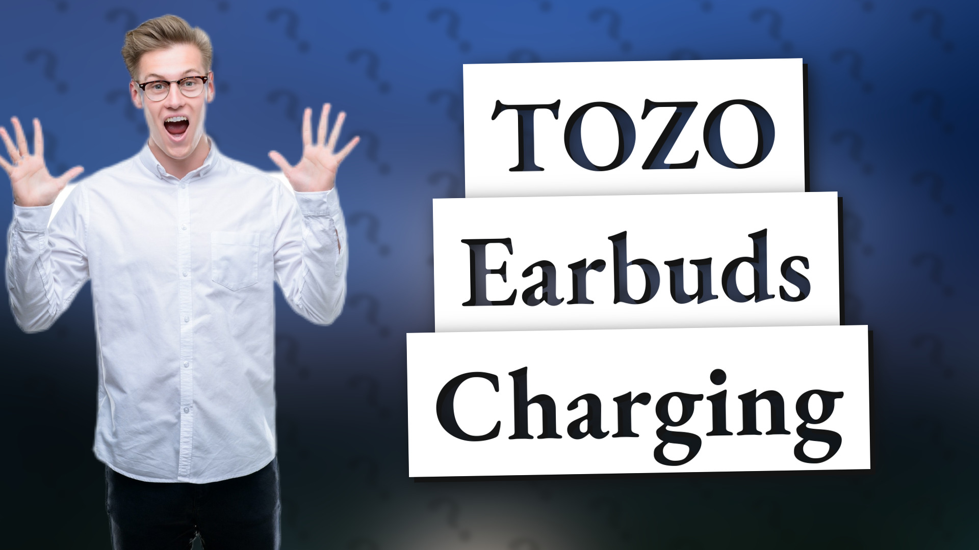 TOZO Earbuds Charging