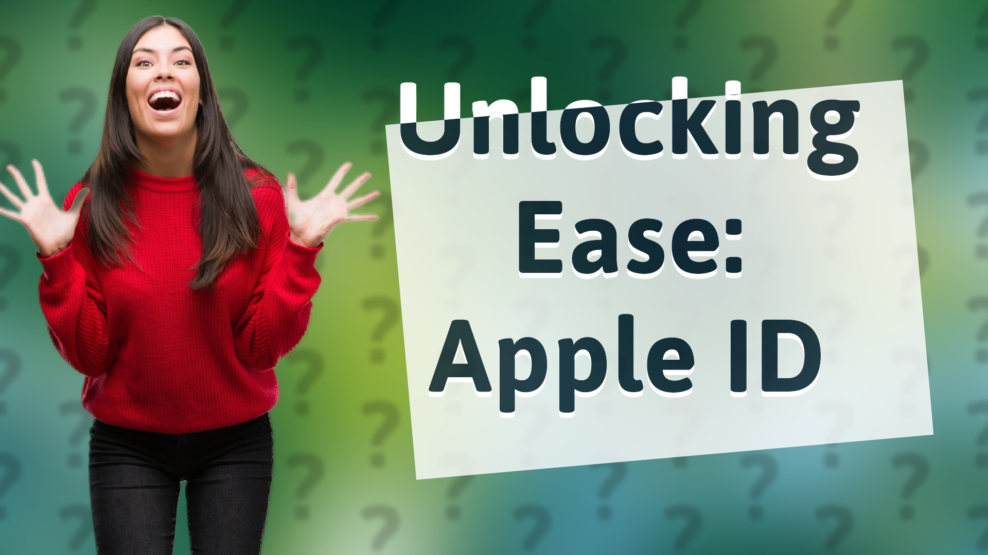 Unlocking Ease: Apple ID