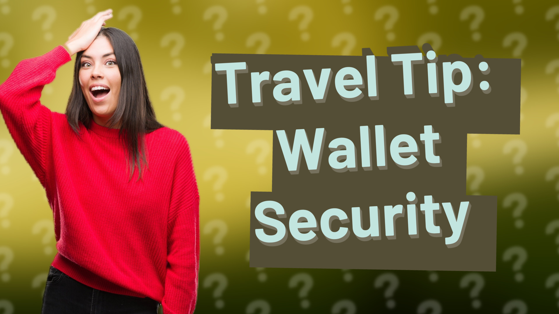 Travel Tip: Wallet Security