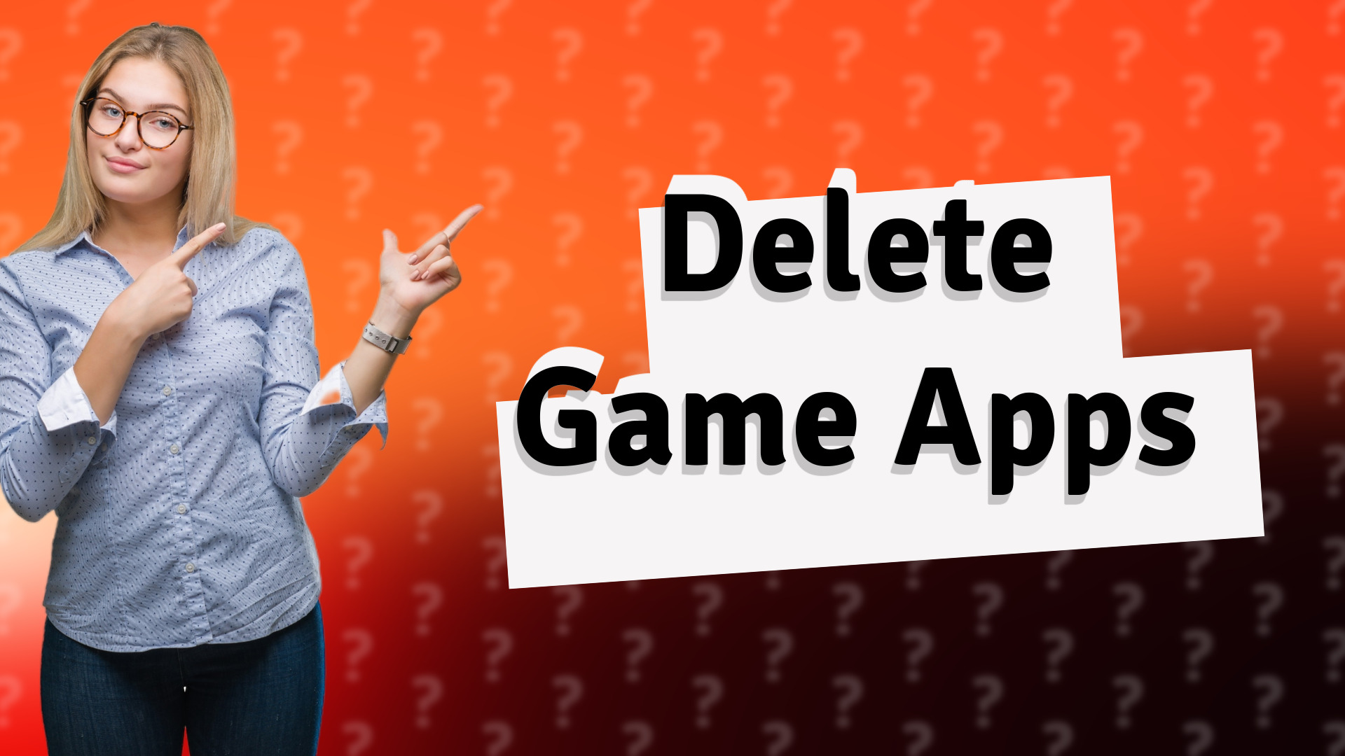 Delete Game Apps