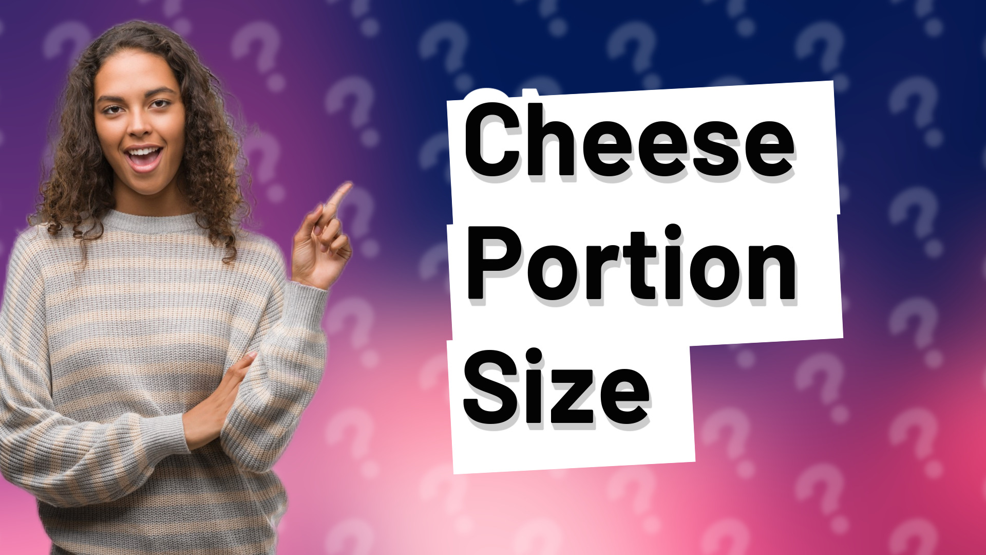 Cheese Portion Size
