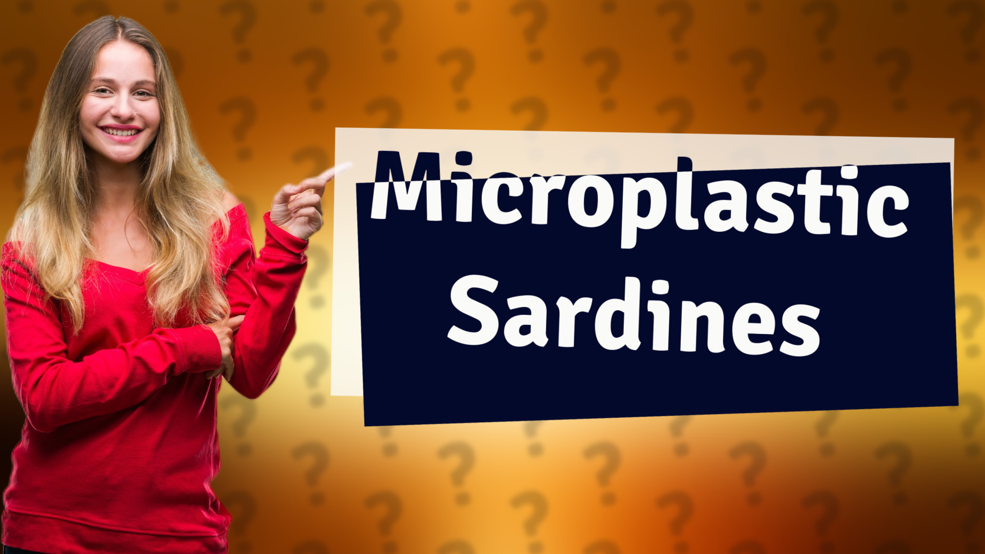 Microplastic Sardines