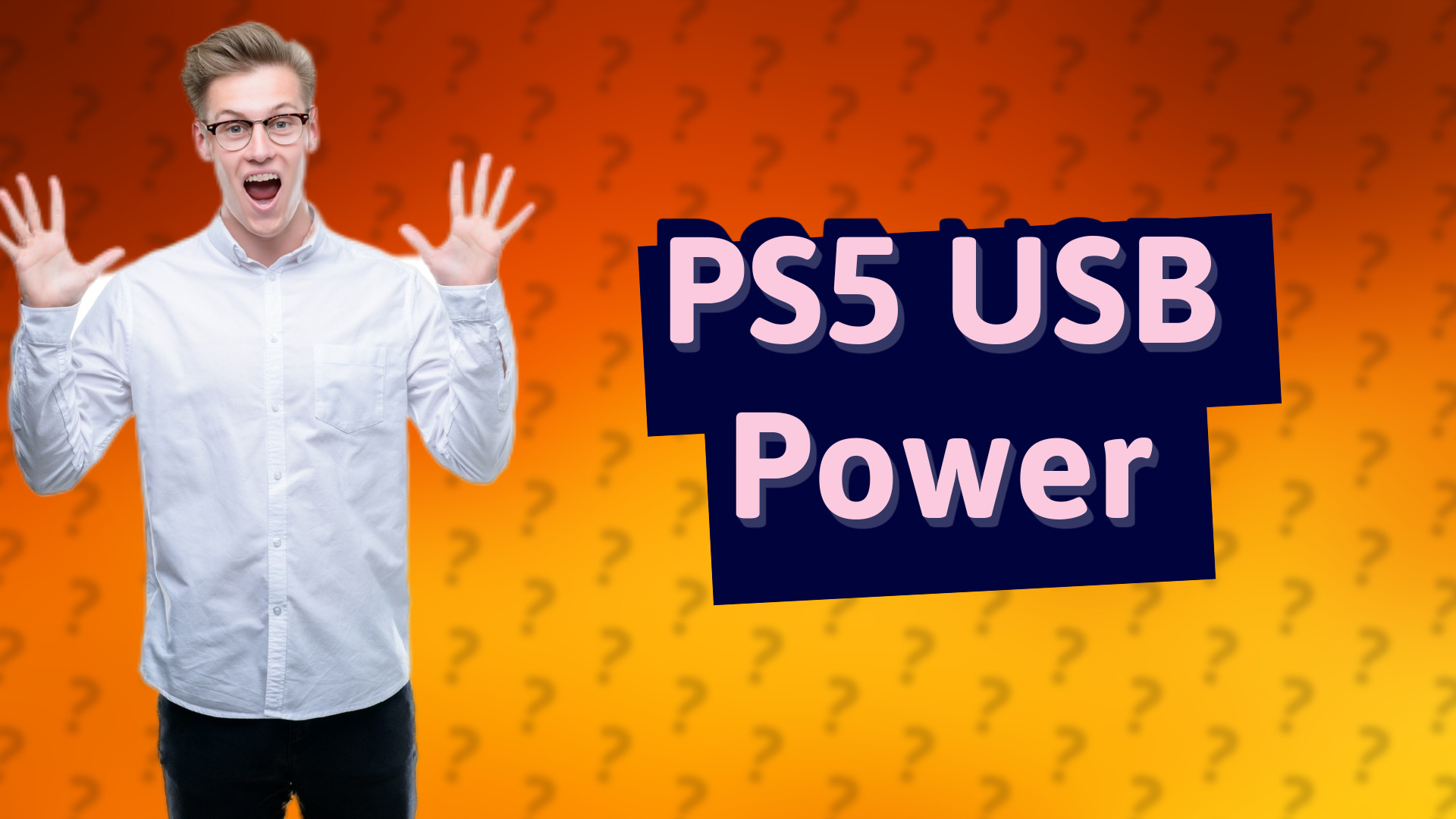 PS5 USB Power