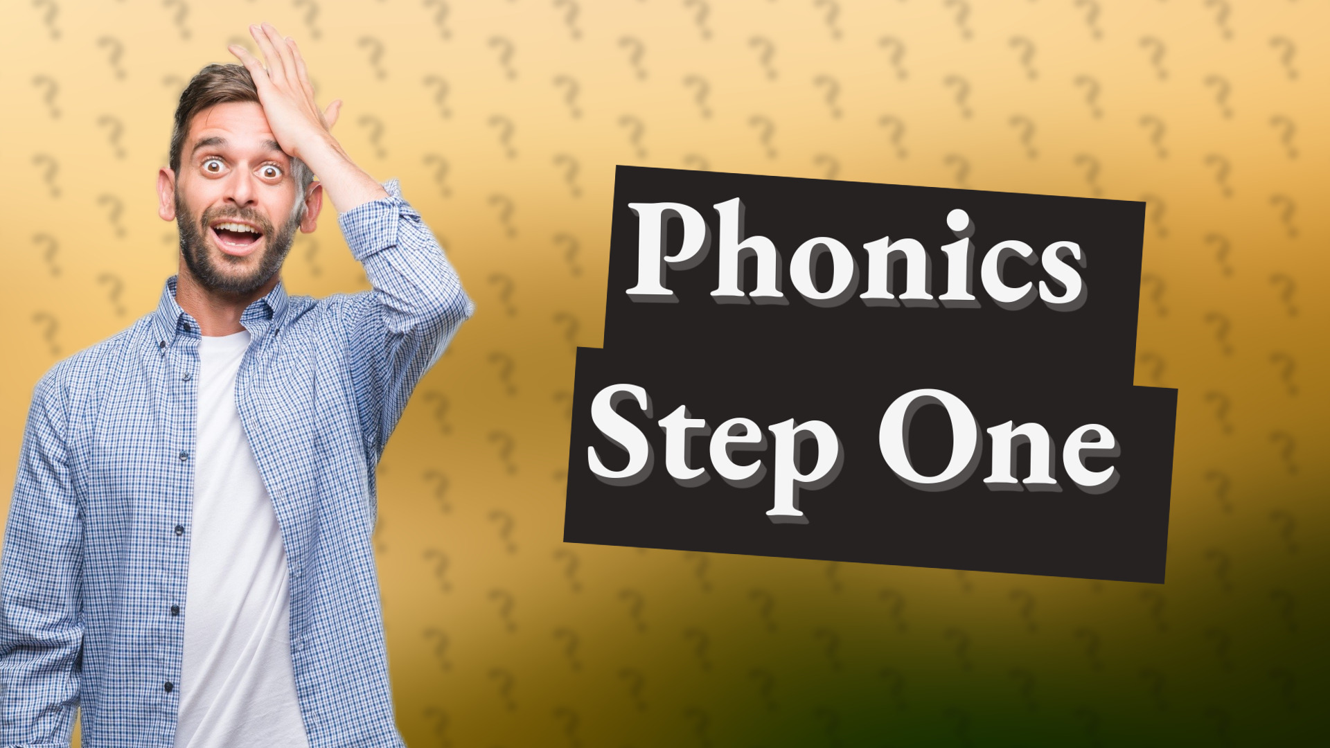 Phonics Step One
