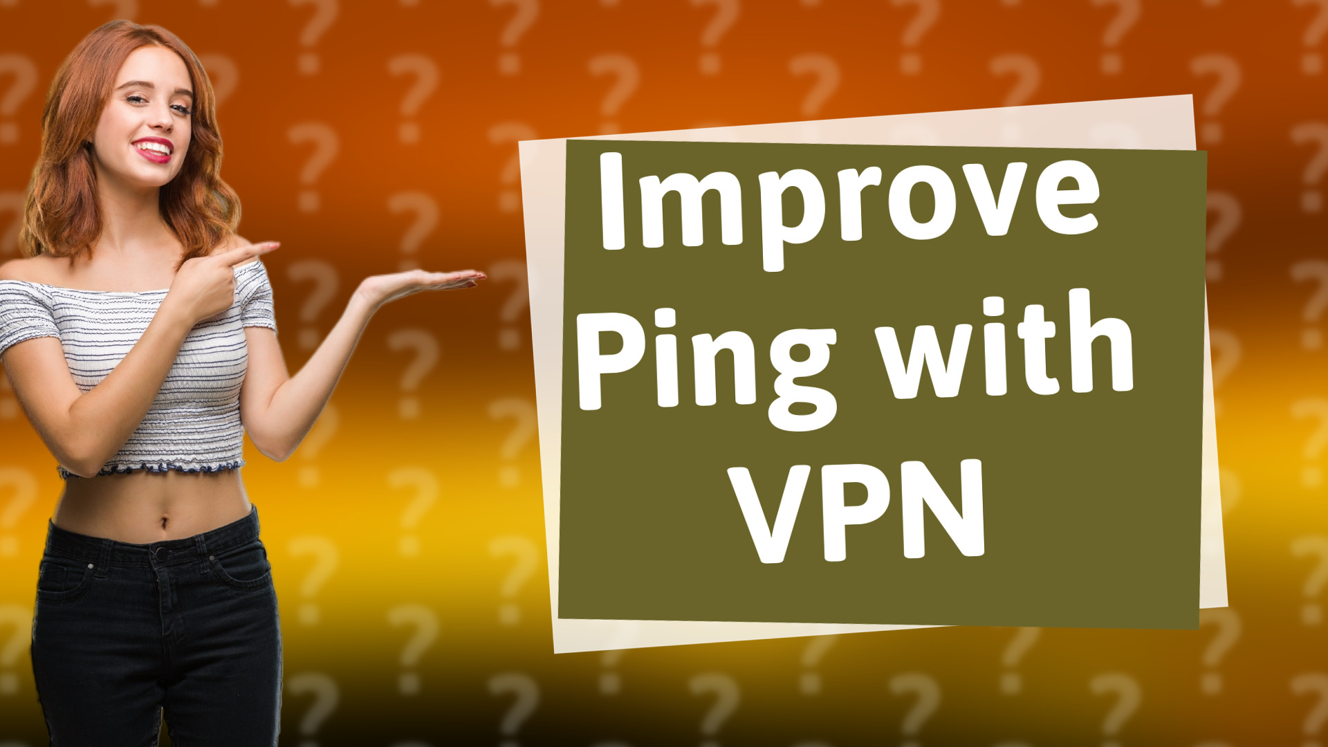 Improve Ping with VPN
