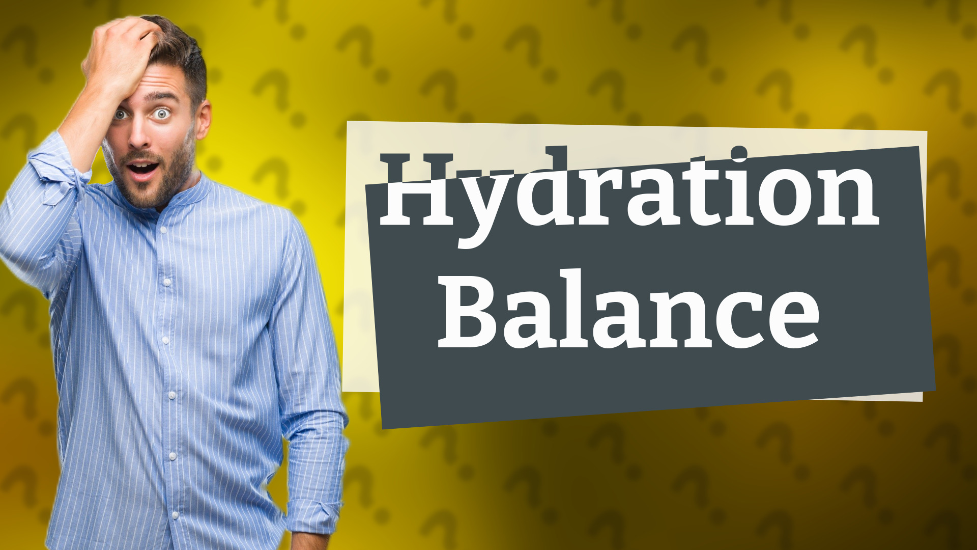 Hydration Balance