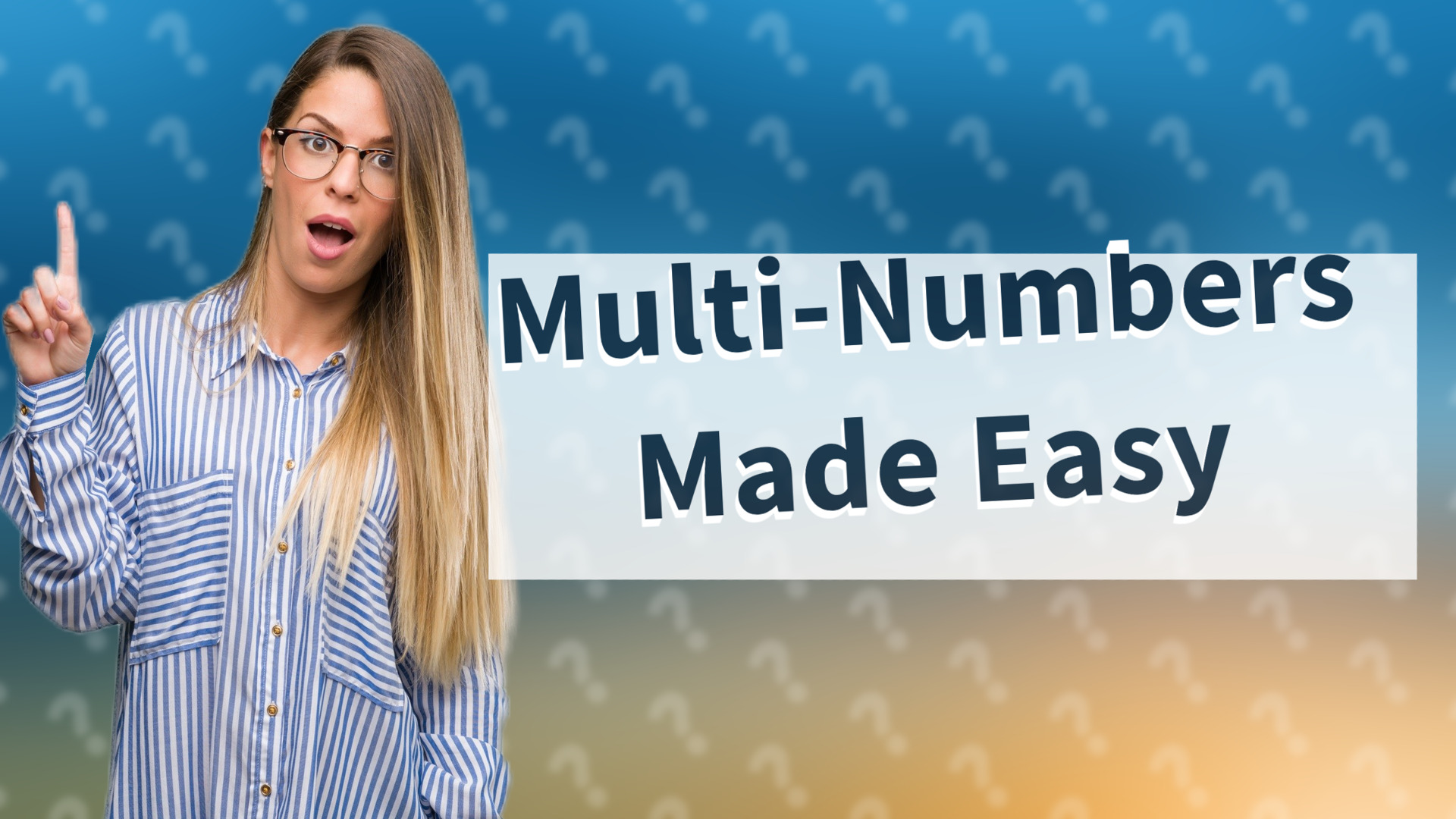Multi-Numbers Made Easy