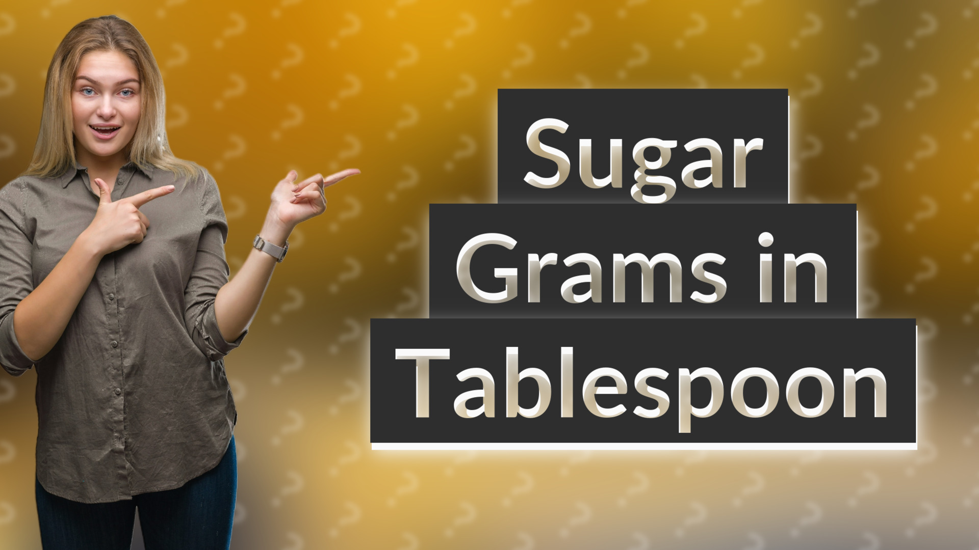 Sugar Grams in Tablespoon