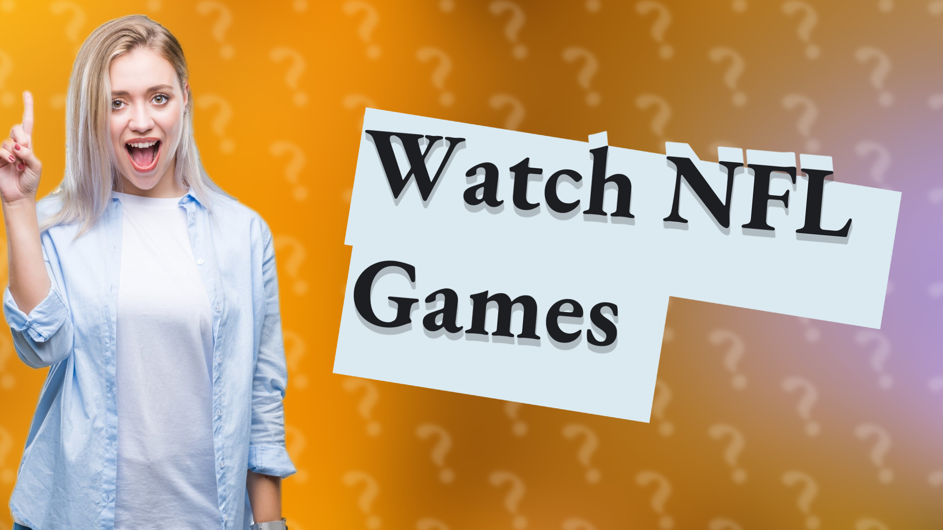 Watch NFL Games