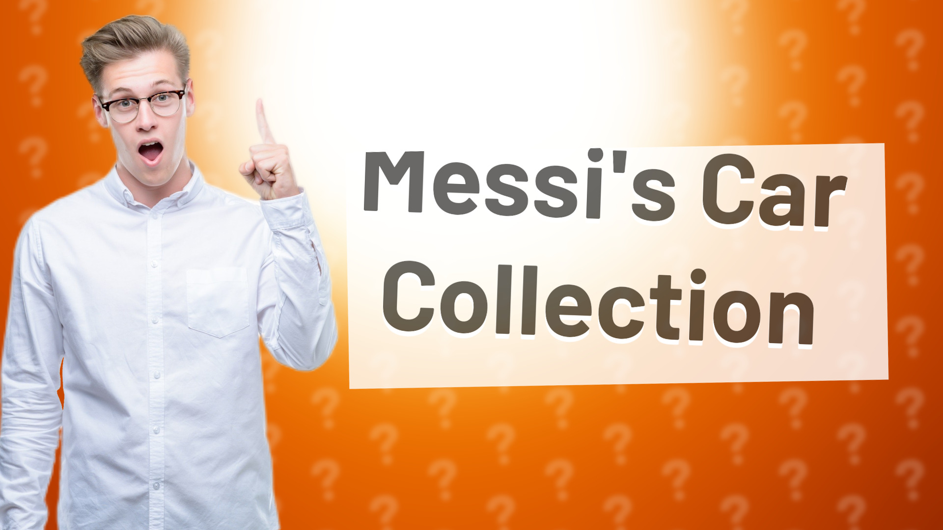 Messi's Car Collection