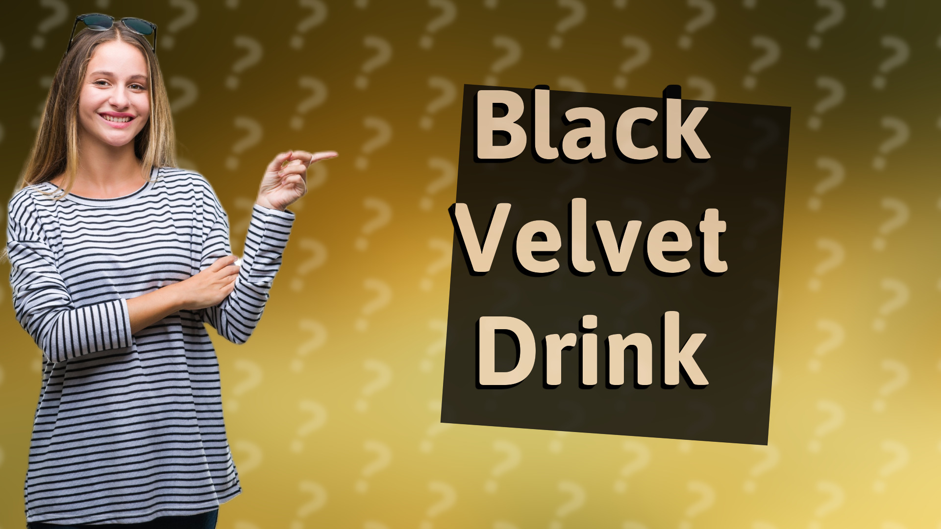 Black Velvet Drink