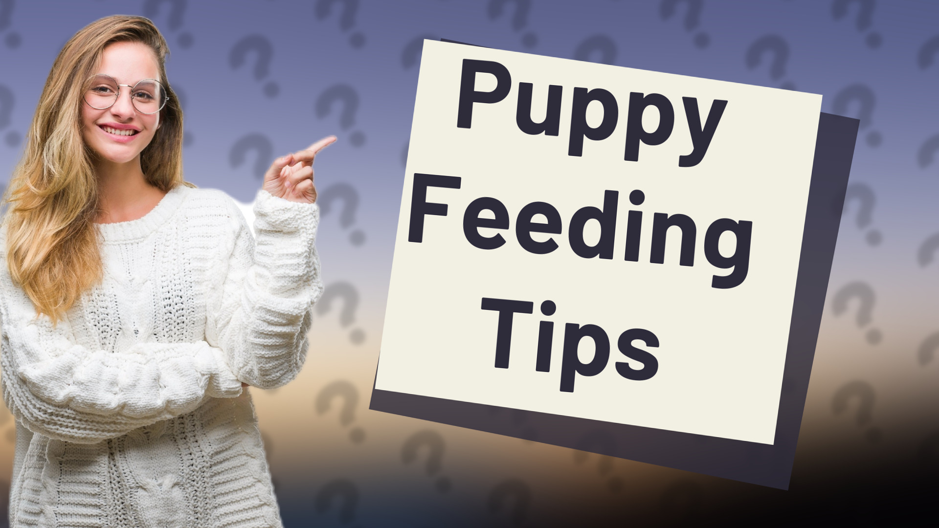 Puppy Feeding Tips
