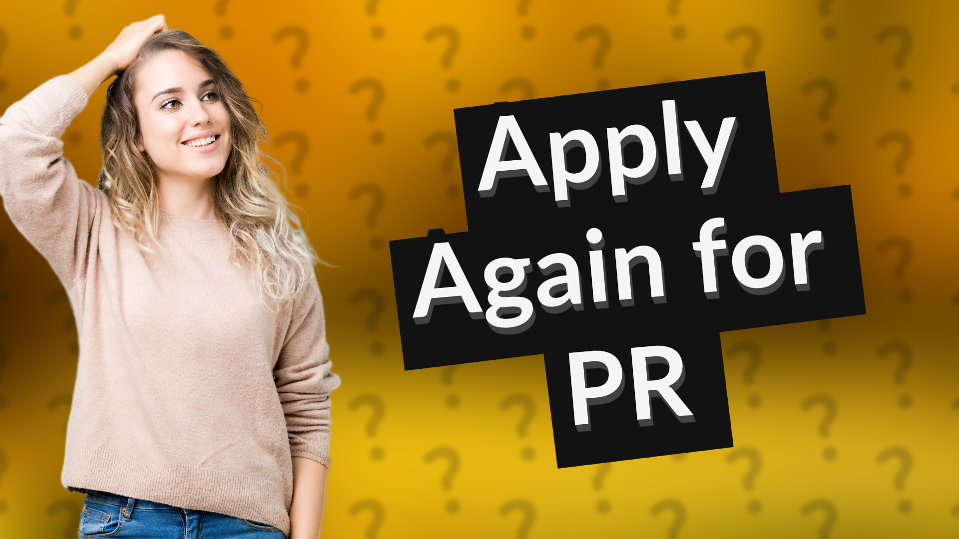 Apply Again for PR