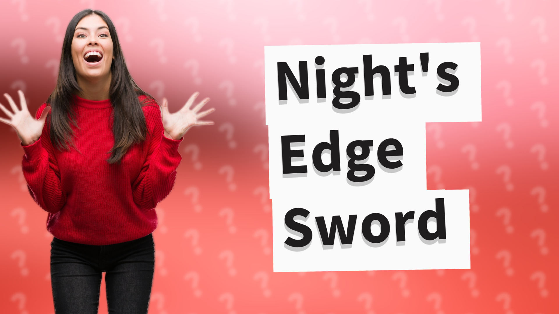 Night's Edge Sword