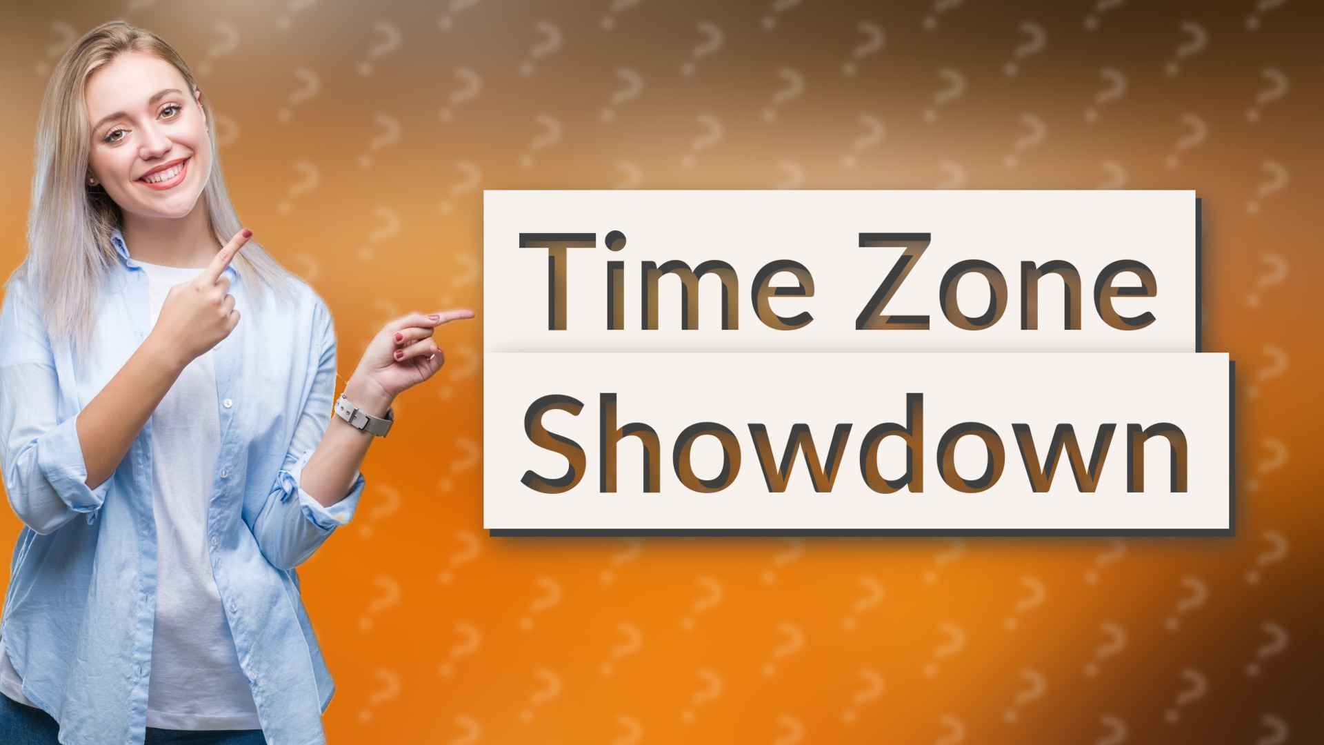 Time Zone Showdown