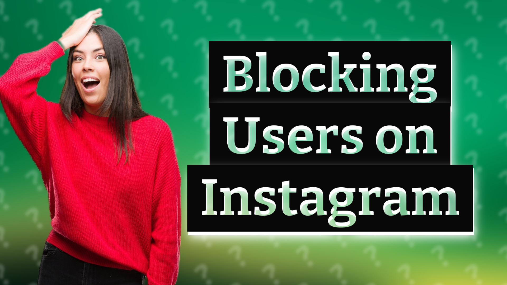 Blocking Users on Instagram