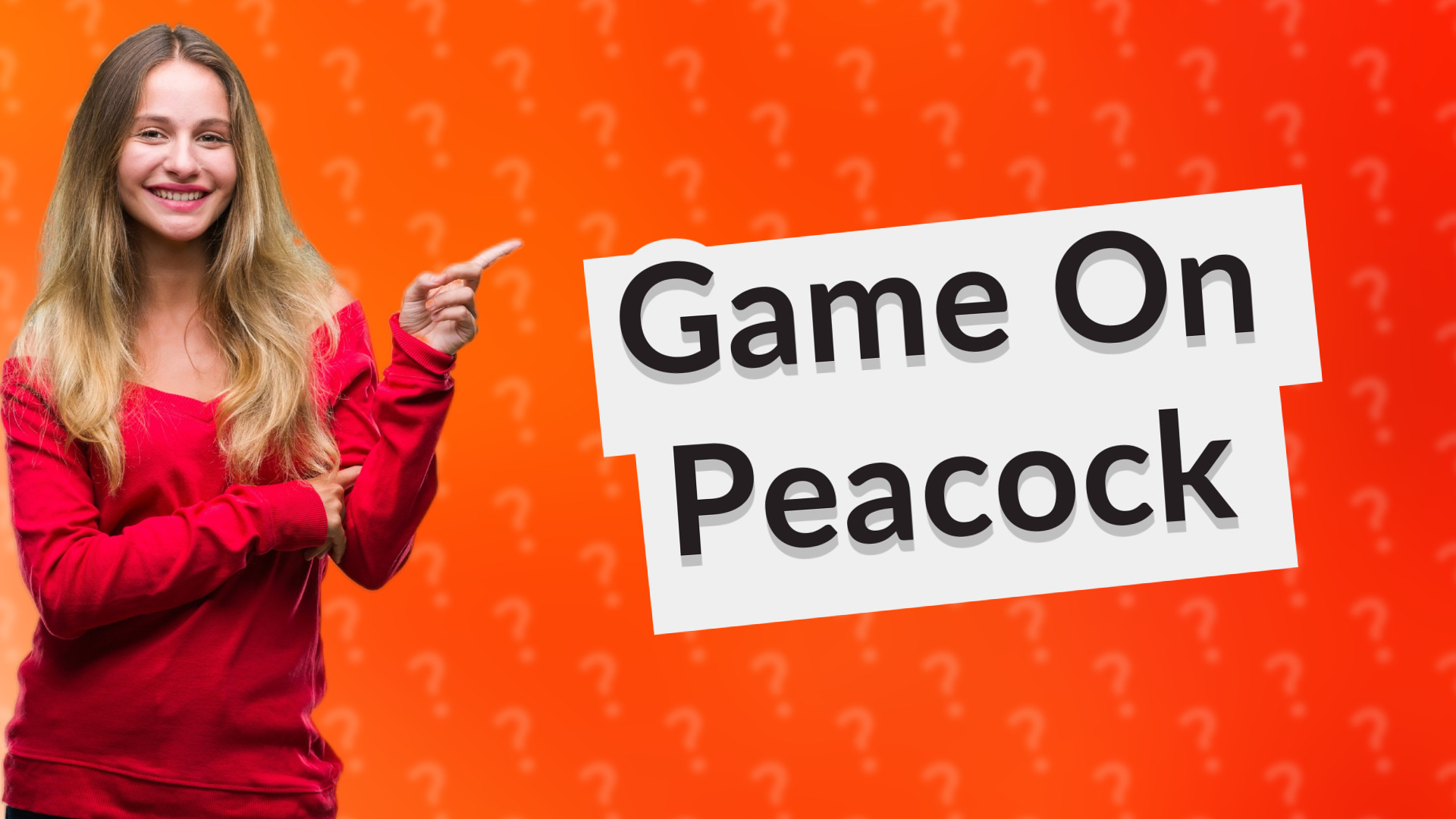 Game On Peacock