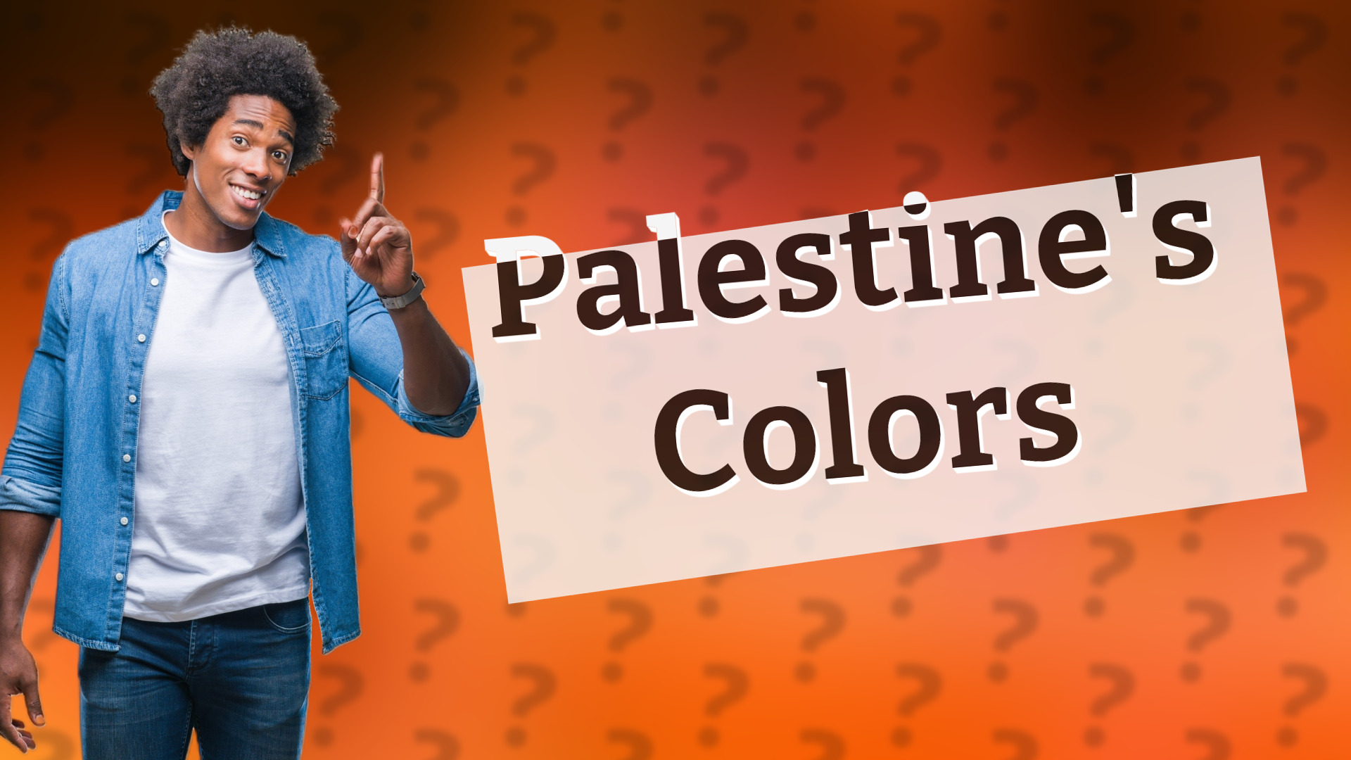 Palestine's Colors