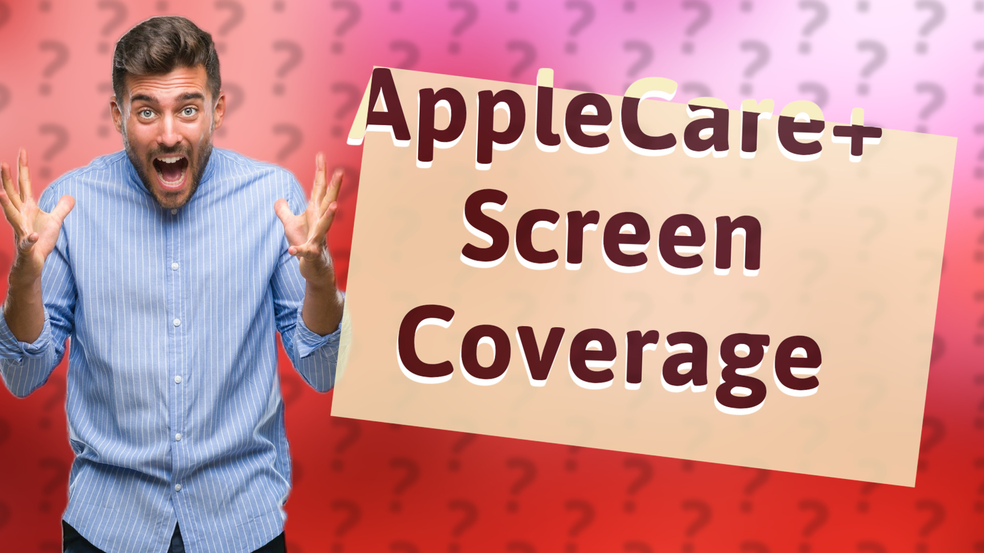 AppleCare+ Screen Coverage