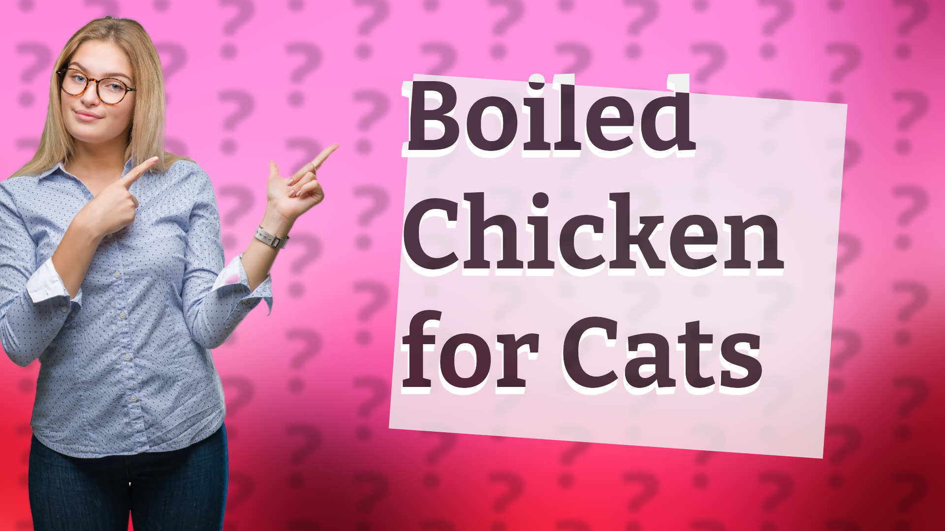 Boiled Chicken for Cats