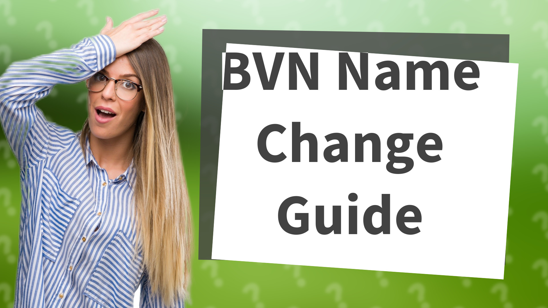 BVN Name Change Guide