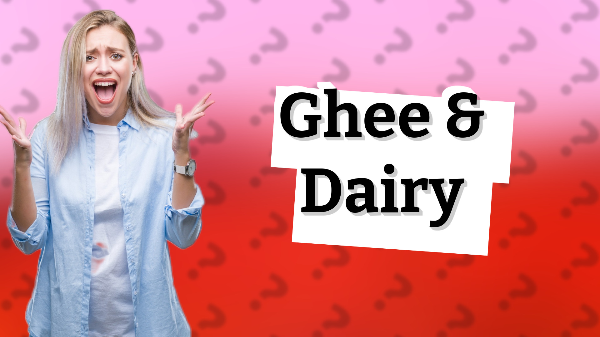 Ghee & Dairy
