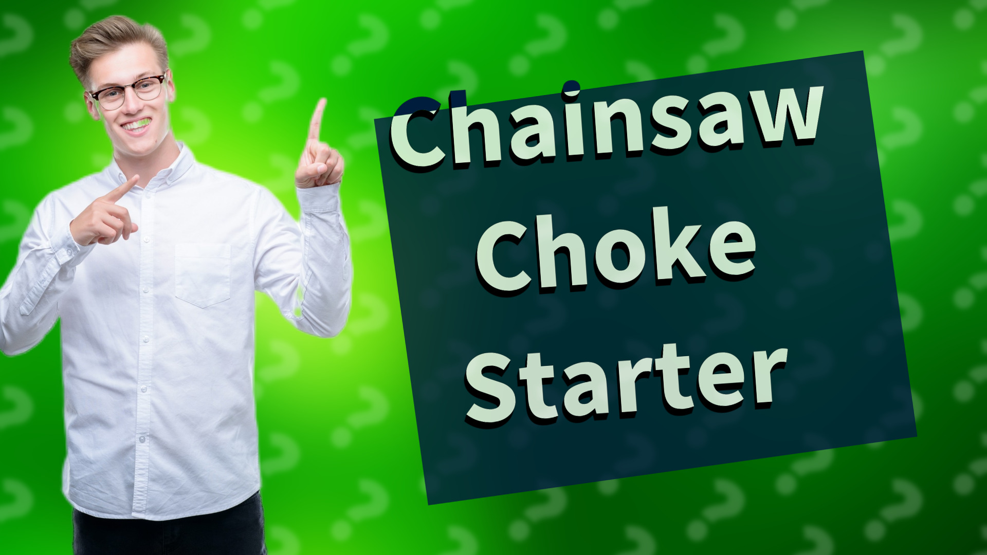 Chainsaw Choke Starter